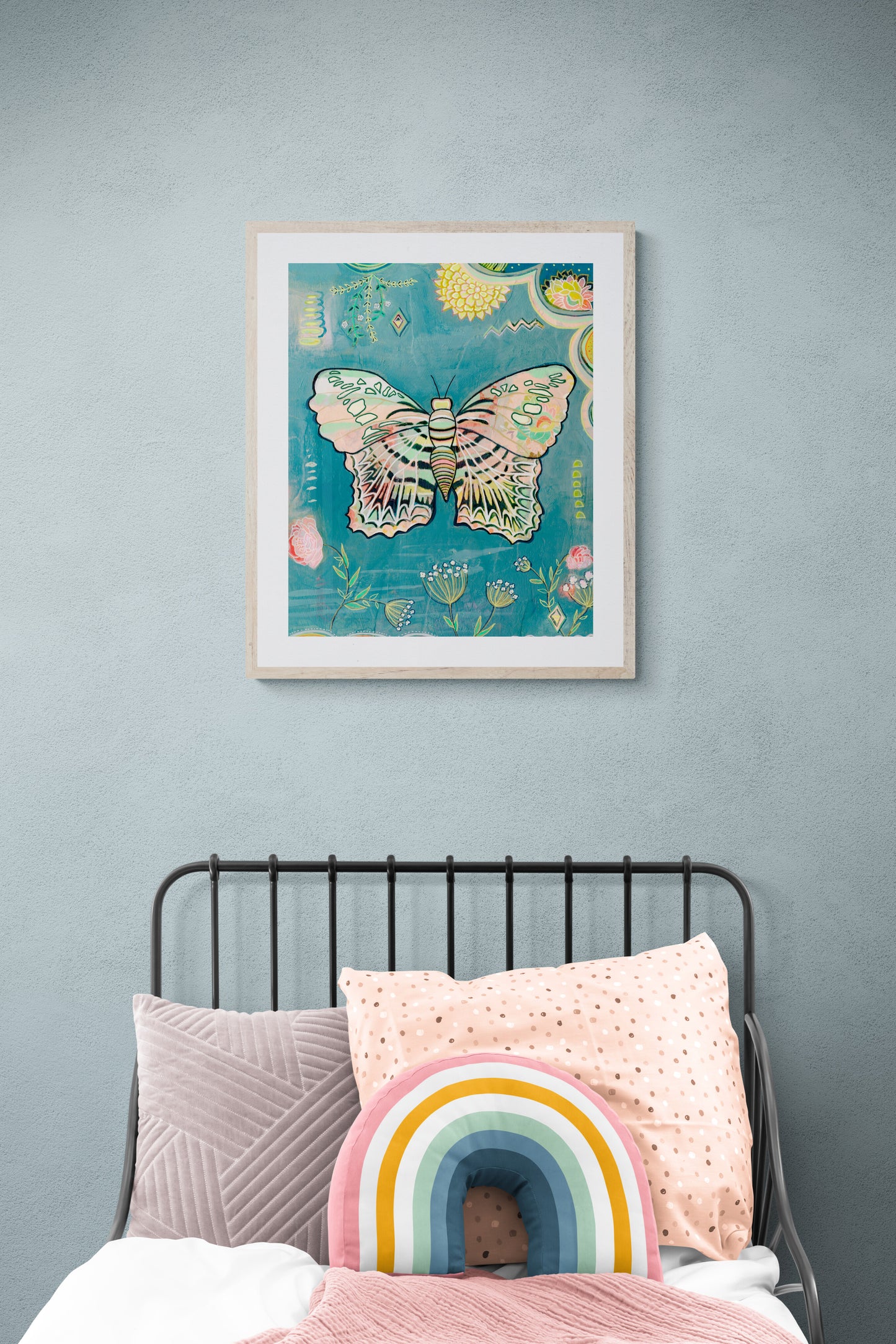 Butterfly - Art Print - Aquamarine Design - Artistic Gifts for Women - Art by Artist Tania Herrera from Aquamarine Design Studio