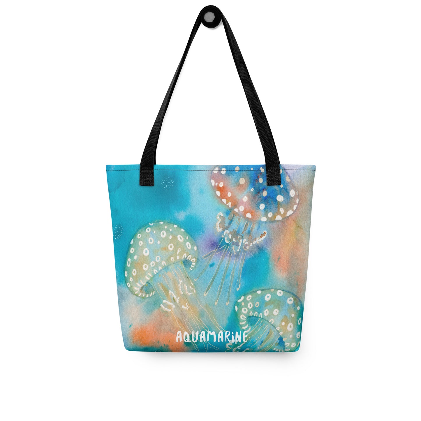 Multicolor Jellyfish Tote bag