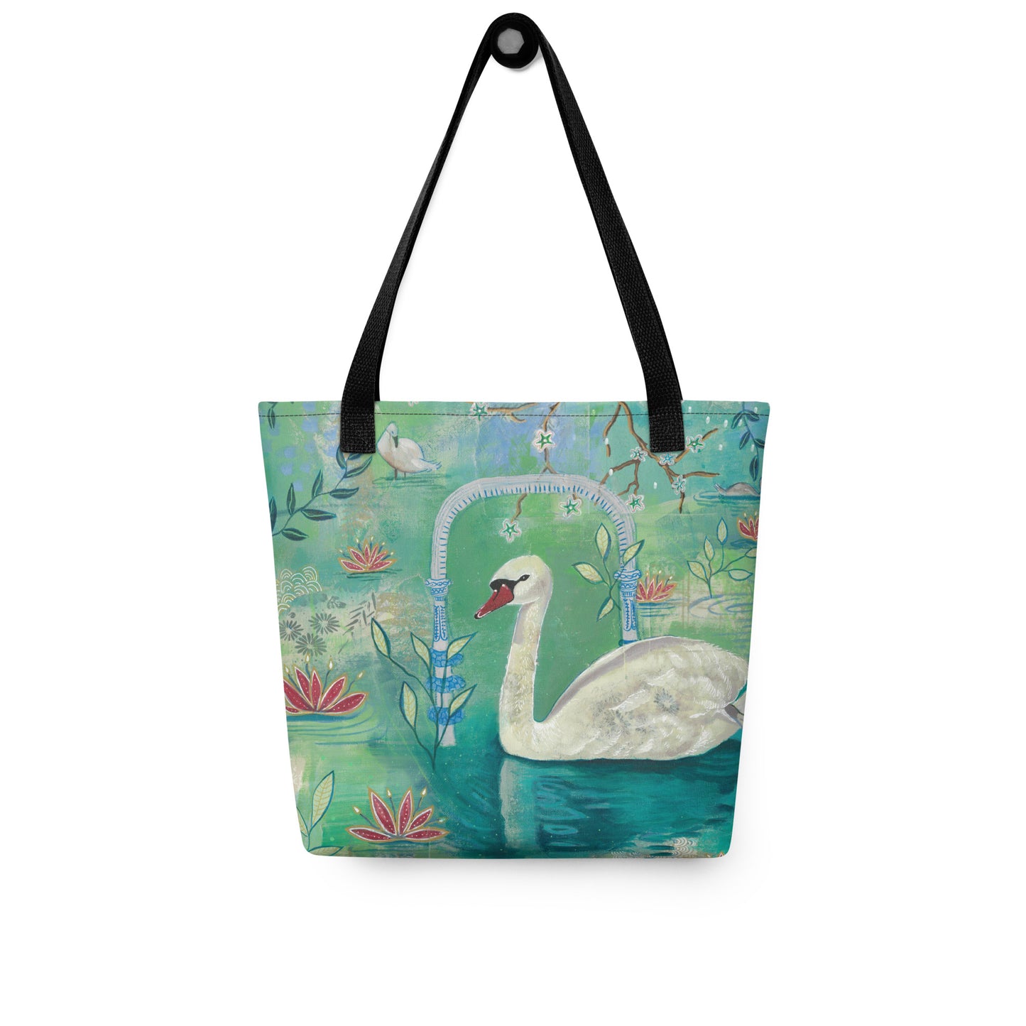Serenity Tote bag - Aquamarine Design - Artistic Gifts for Women - Art by Artist Tania Herrera from Aquamarine Design Studio