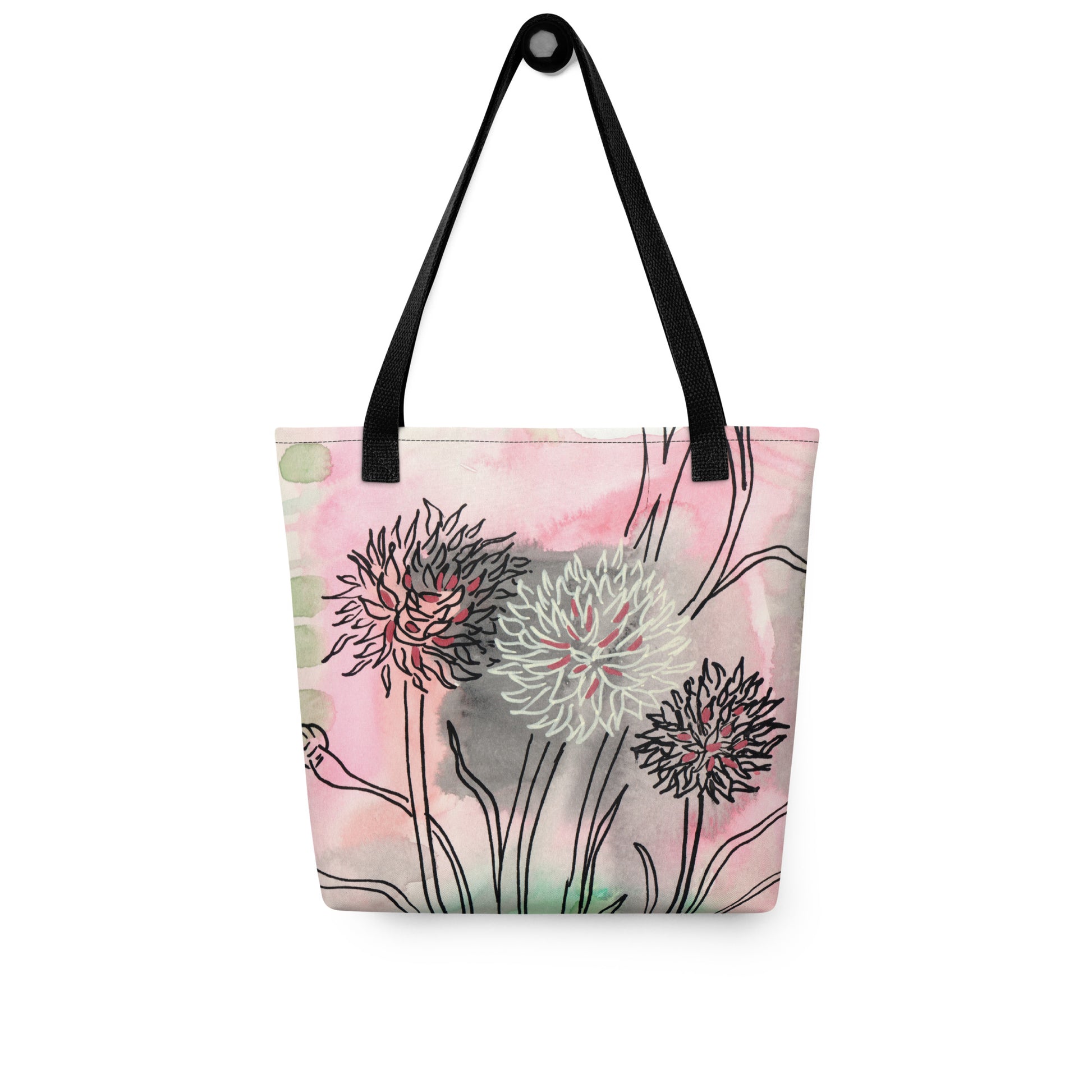 Cornflower Tote bag - Aquamarine Design - Artistic Gifts for Women - Art by Artist Tania Herrera from Aquamarine Design Studio
