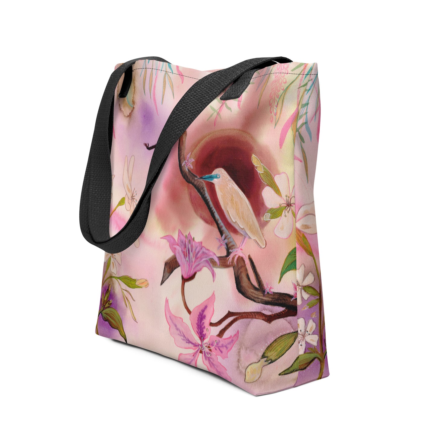 Beautiful Garden Tote bag - Aquamarine Design - Artistic Gifts for Women - Art by Artist Tania Herrera from Aquamarine Design Studio
