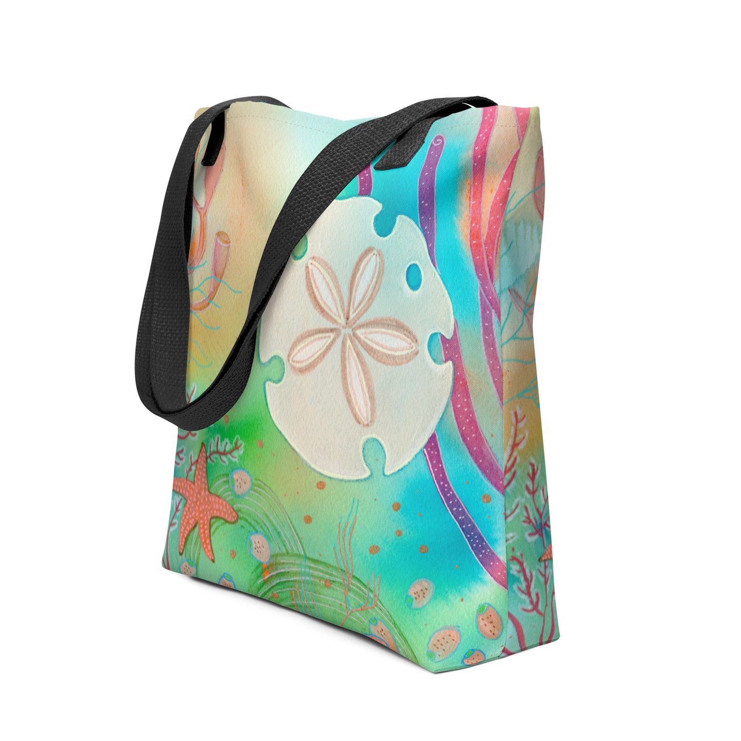 Sundollar Tote bag - Aquamarine Design - Artistic Gifts for Women - Art by Artist Tania Herrera from Aquamarine Design Studio