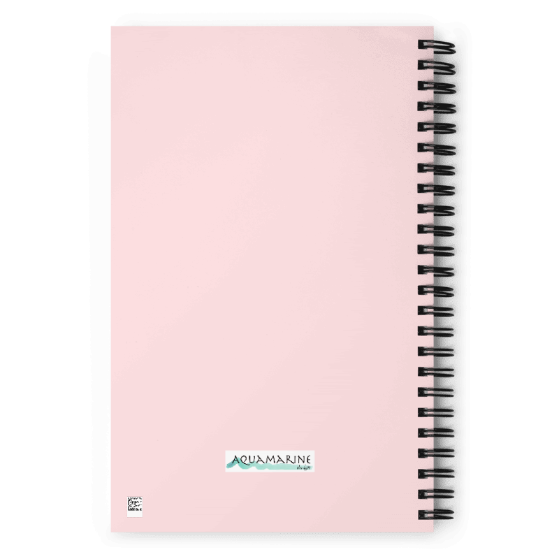 Birds Couple Notebook - Aquamarine Design - Artistic Gifts for Women - Art by Artist Tania Herrera from Aquamarine Design Studio