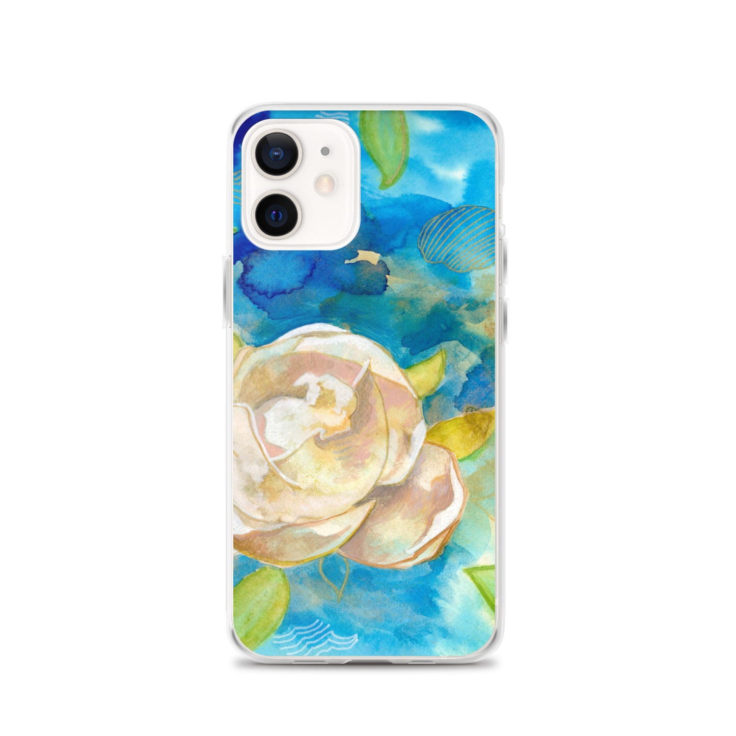 Clear Case for iPhone® - Aquamarine Design - Artistic Gifts for Women - Art by Artist Tania Herrera from Aquamarine Design Studio