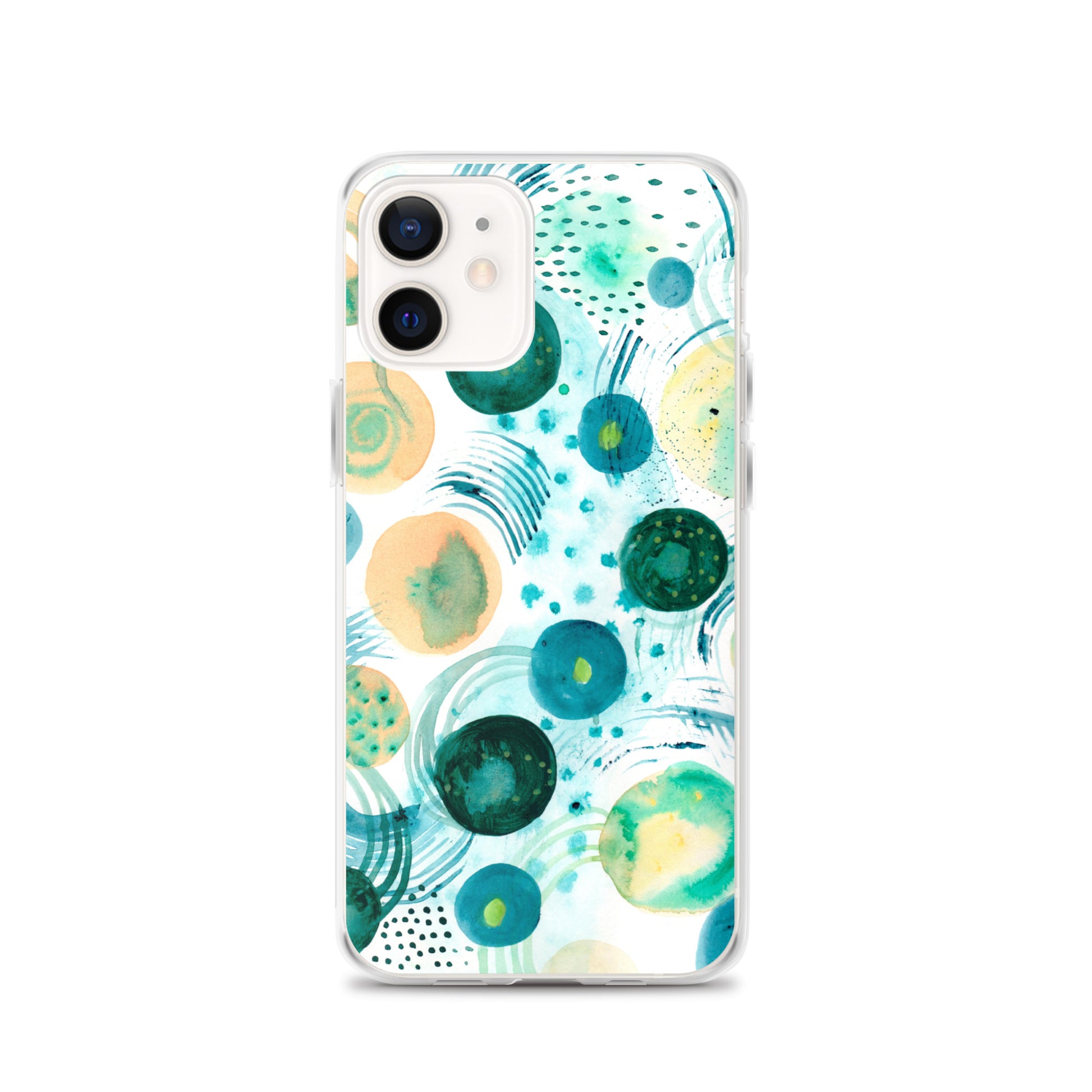 Geometrical Design Clear Case for iPhone® - Aquamarine Design - Artistic Gifts for Women - Art by Artist Tania Herrera from Aquamarine Design Studio