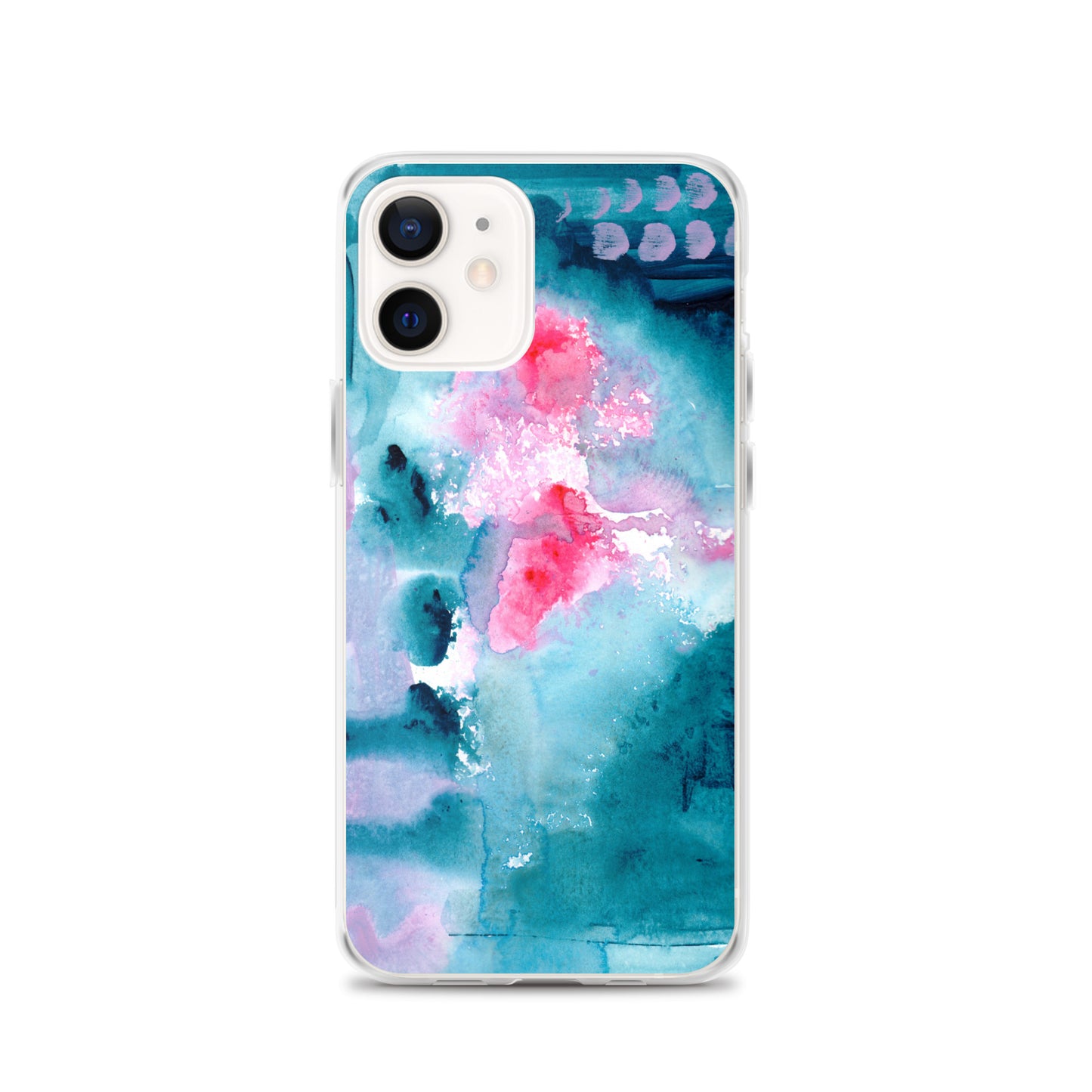 Magical Blue I Clear Case for iPhone® - Aquamarine Design - Artistic Gifts for Women - Art by Artist Tania Herrera from Aquamarine Design Studio