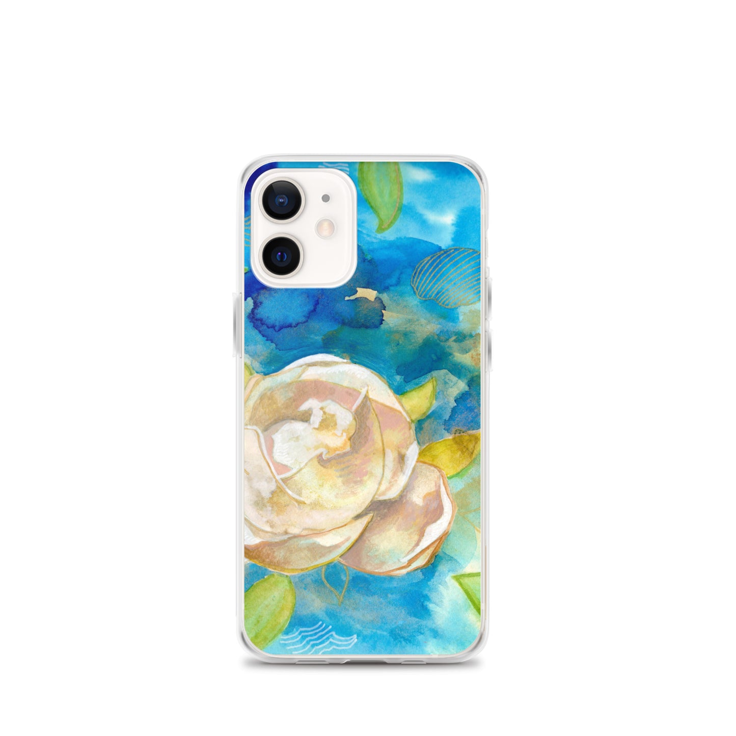 Clear Case for iPhone® - Aquamarine Design - Artistic Gifts for Women - Art by Artist Tania Herrera from Aquamarine Design Studio