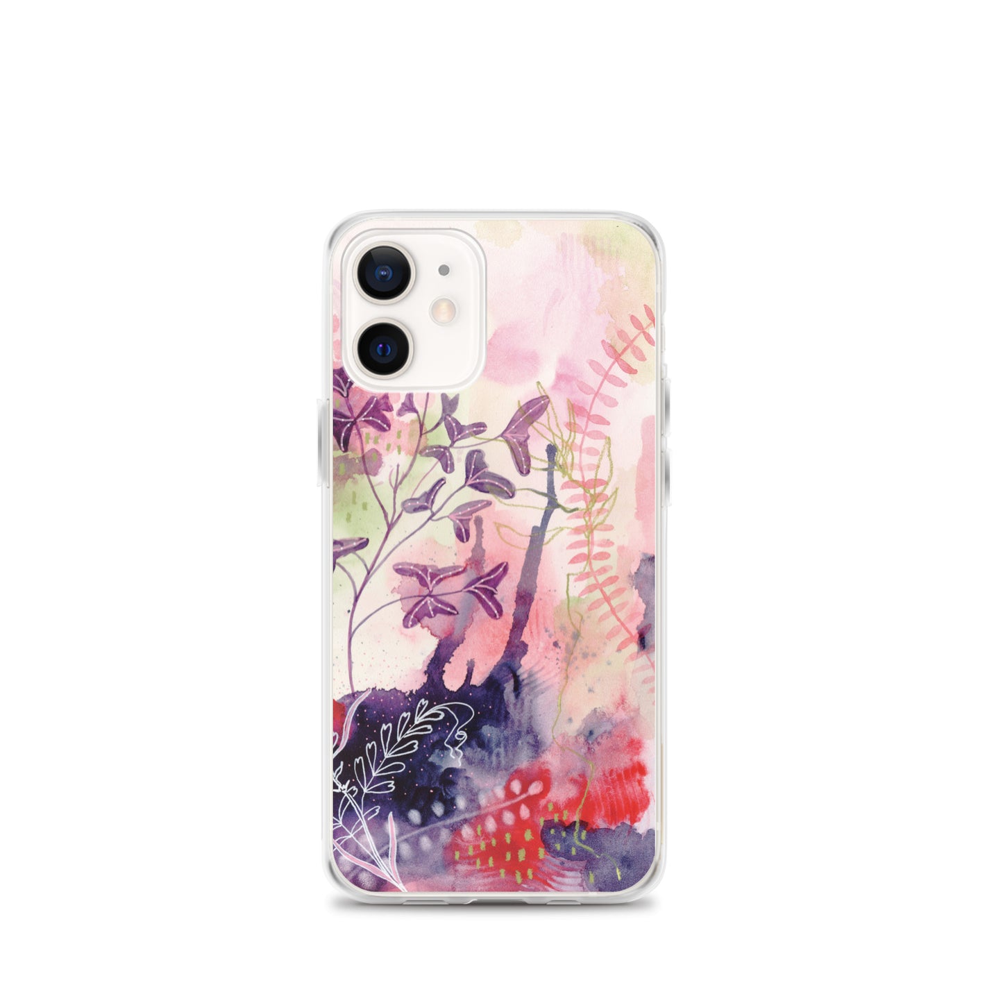 Playful Clear Case for iPhone® - Aquamarine Design - Artistic Gifts for Women - Art by Artist Tania Herrera from Aquamarine Design Studio