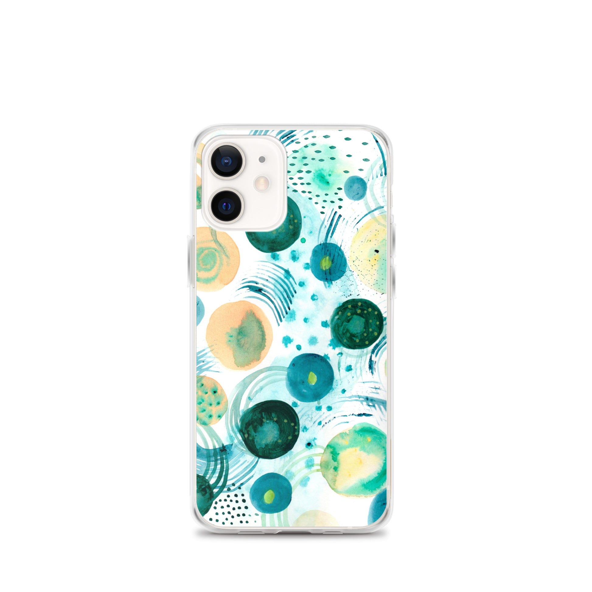 Geometrical Design Clear Case for iPhone® - Aquamarine Design - Artistic Gifts for Women - Art by Artist Tania Herrera from Aquamarine Design Studio