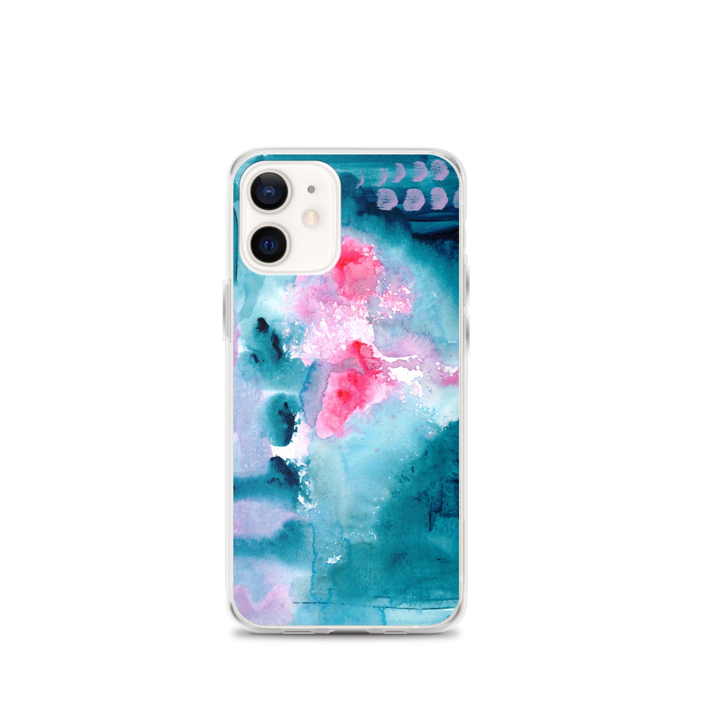Magical Blue I Clear Case for iPhone® - Aquamarine Design - Artistic Gifts for Women - Art by Artist Tania Herrera from Aquamarine Design Studio