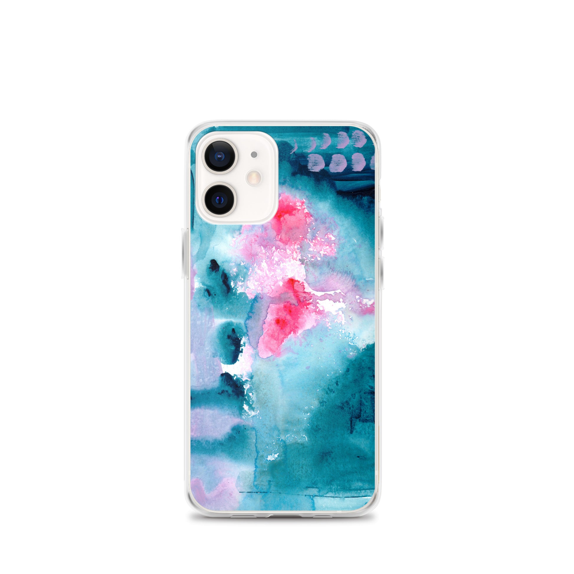 Magical Blue I Clear Case for iPhone® - Aquamarine Design - Artistic Gifts for Women - Art by Artist Tania Herrera from Aquamarine Design Studio