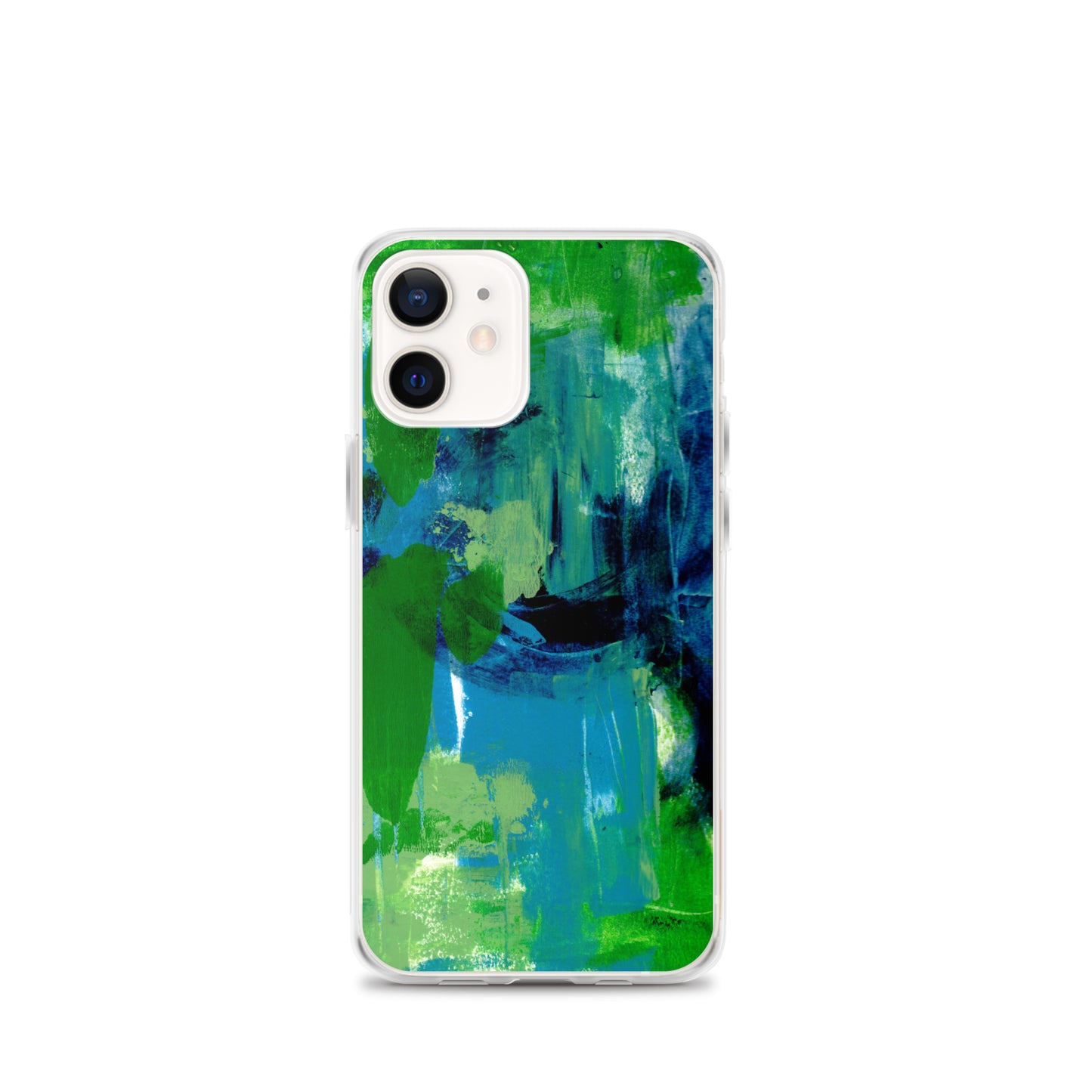 Cool Colors Clear Case for iPhone® - Aquamarine Design - Artistic Gifts for Women - Art by Artist Tania Herrera from Aquamarine Design Studio