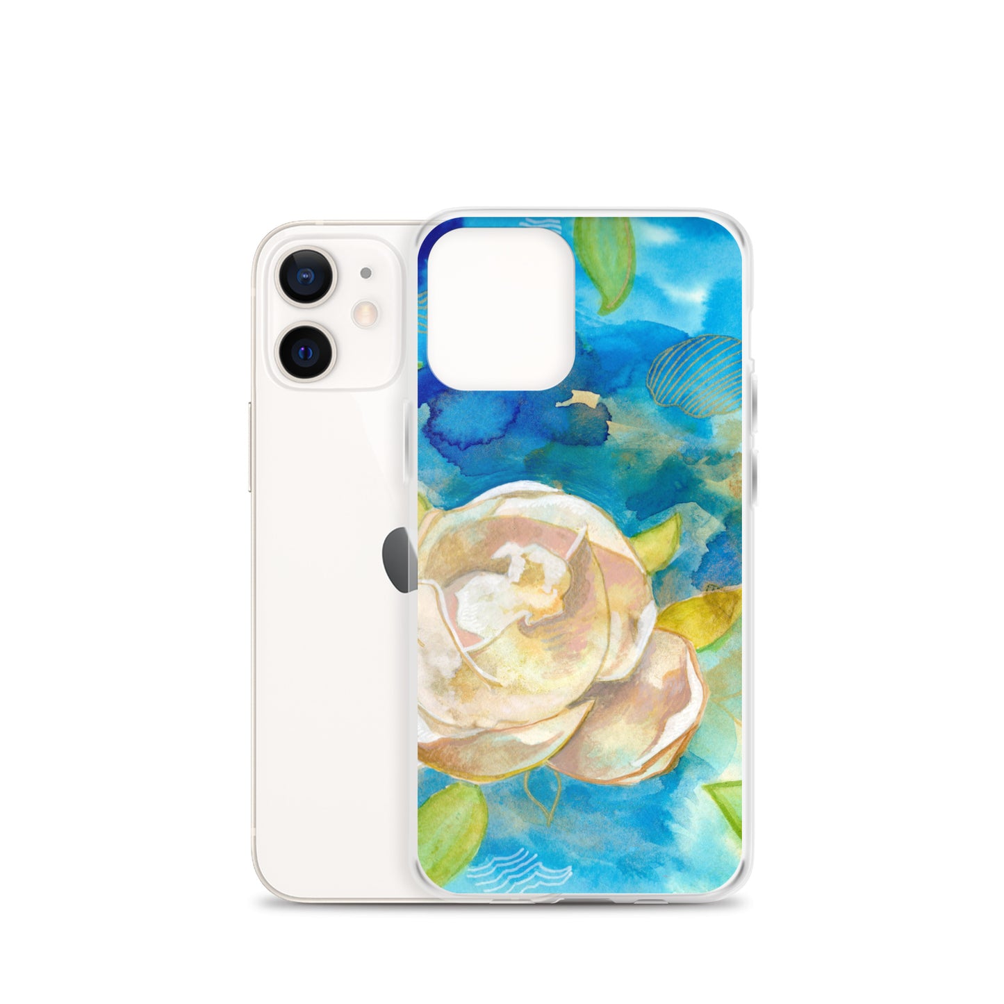 Clear Case for iPhone® - Aquamarine Design - Artistic Gifts for Women - Art by Artist Tania Herrera from Aquamarine Design Studio