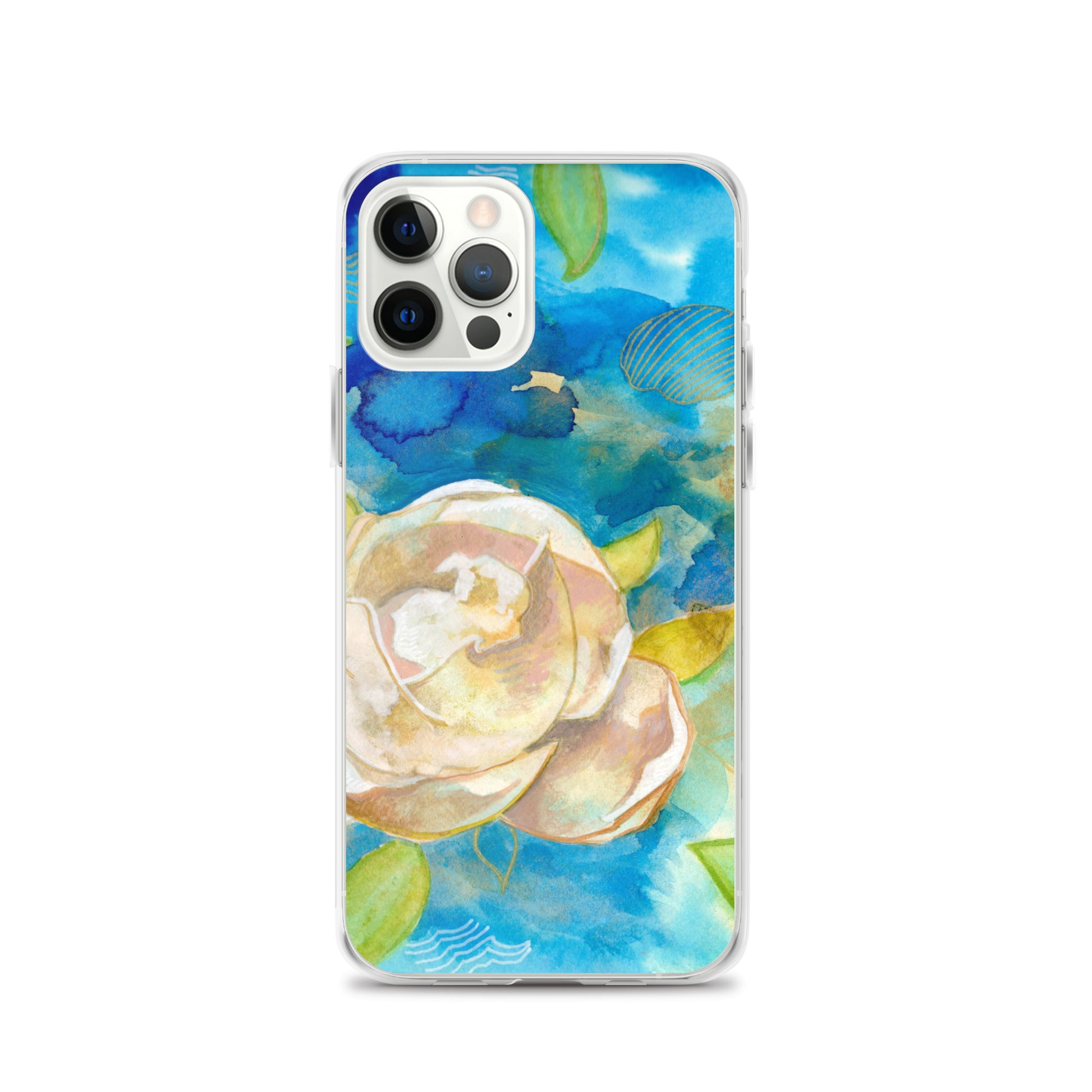 Clear Case for iPhone® - Aquamarine Design - Artistic Gifts for Women - Art by Artist Tania Herrera from Aquamarine Design Studio
