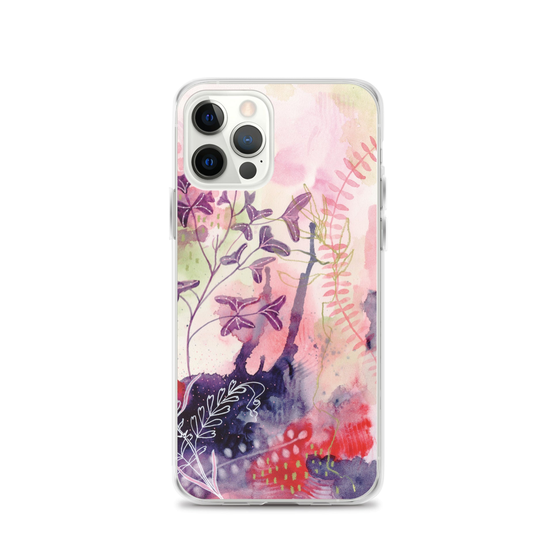 Playful Clear Case for iPhone® - Aquamarine Design - Artistic Gifts for Women - Art by Artist Tania Herrera from Aquamarine Design Studio