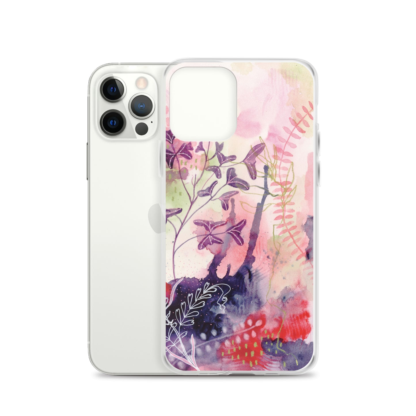 Playful Clear Case for iPhone® - Aquamarine Design - Artistic Gifts for Women - Art by Artist Tania Herrera from Aquamarine Design Studio