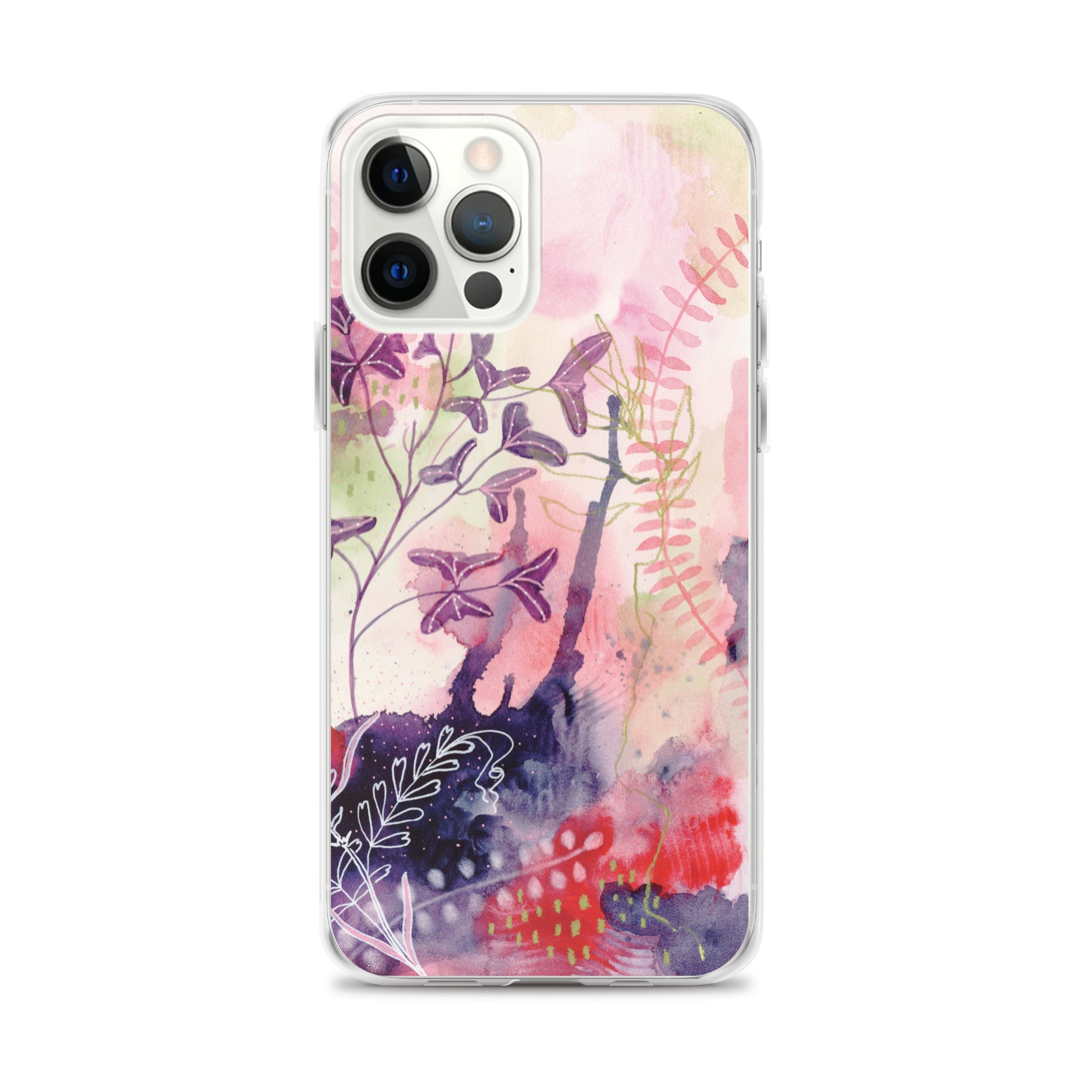 Playful Clear Case for iPhone® - Aquamarine Design - Artistic Gifts for Women - Art by Artist Tania Herrera from Aquamarine Design Studio