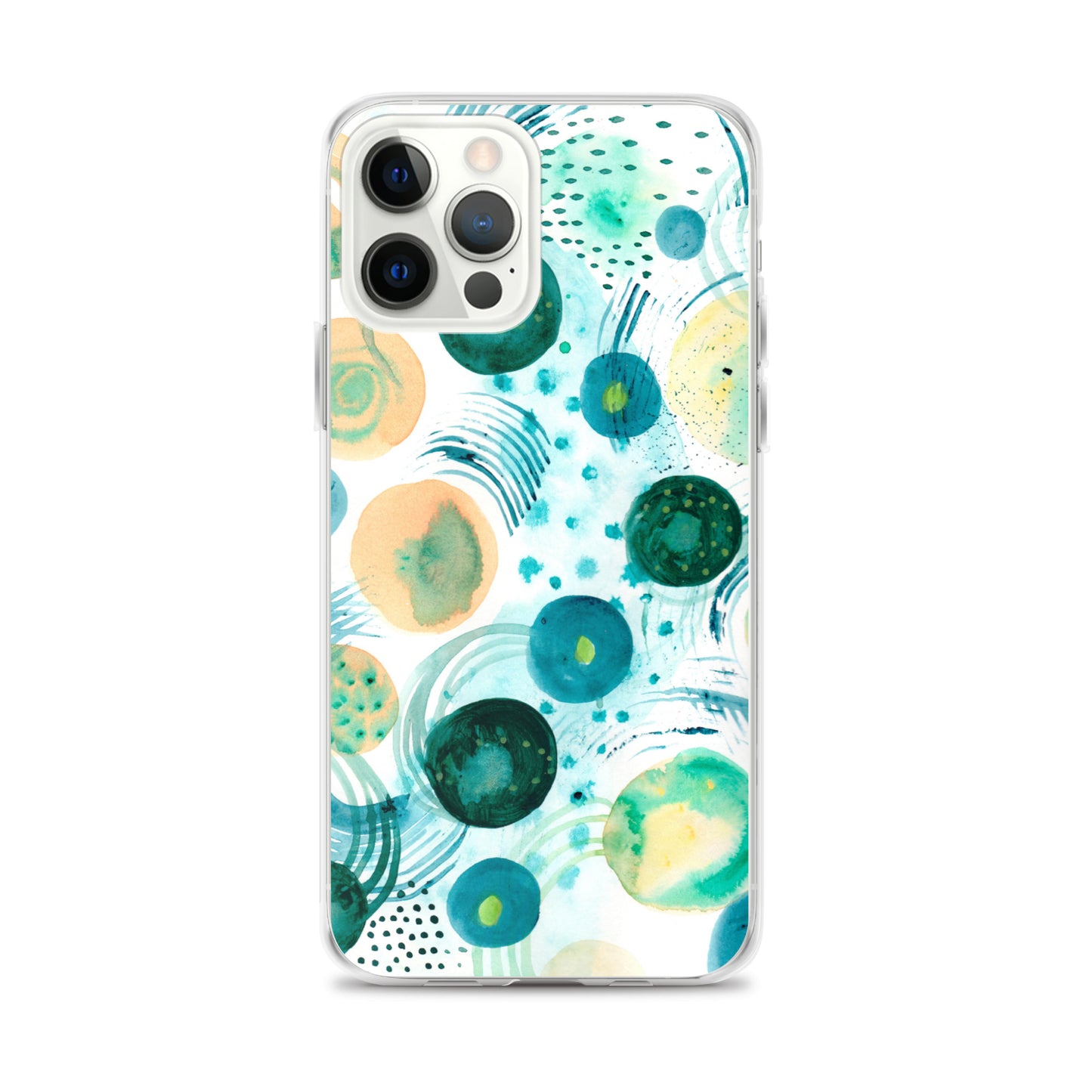 Geometrical Design Clear Case for iPhone® - Aquamarine Design - Artistic Gifts for Women - Art by Artist Tania Herrera from Aquamarine Design Studio