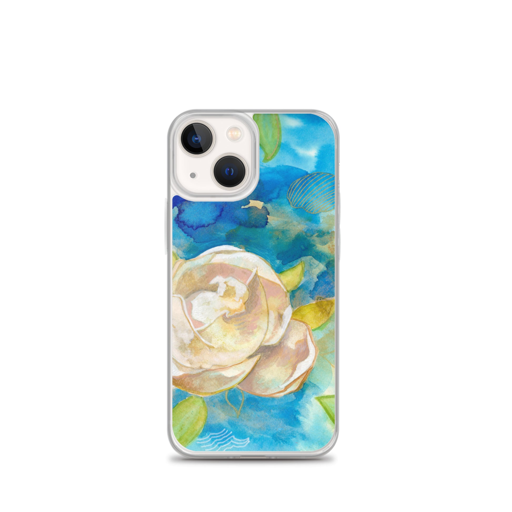 Clear Case for iPhone® - Aquamarine Design - Artistic Gifts for Women - Art by Artist Tania Herrera from Aquamarine Design Studio