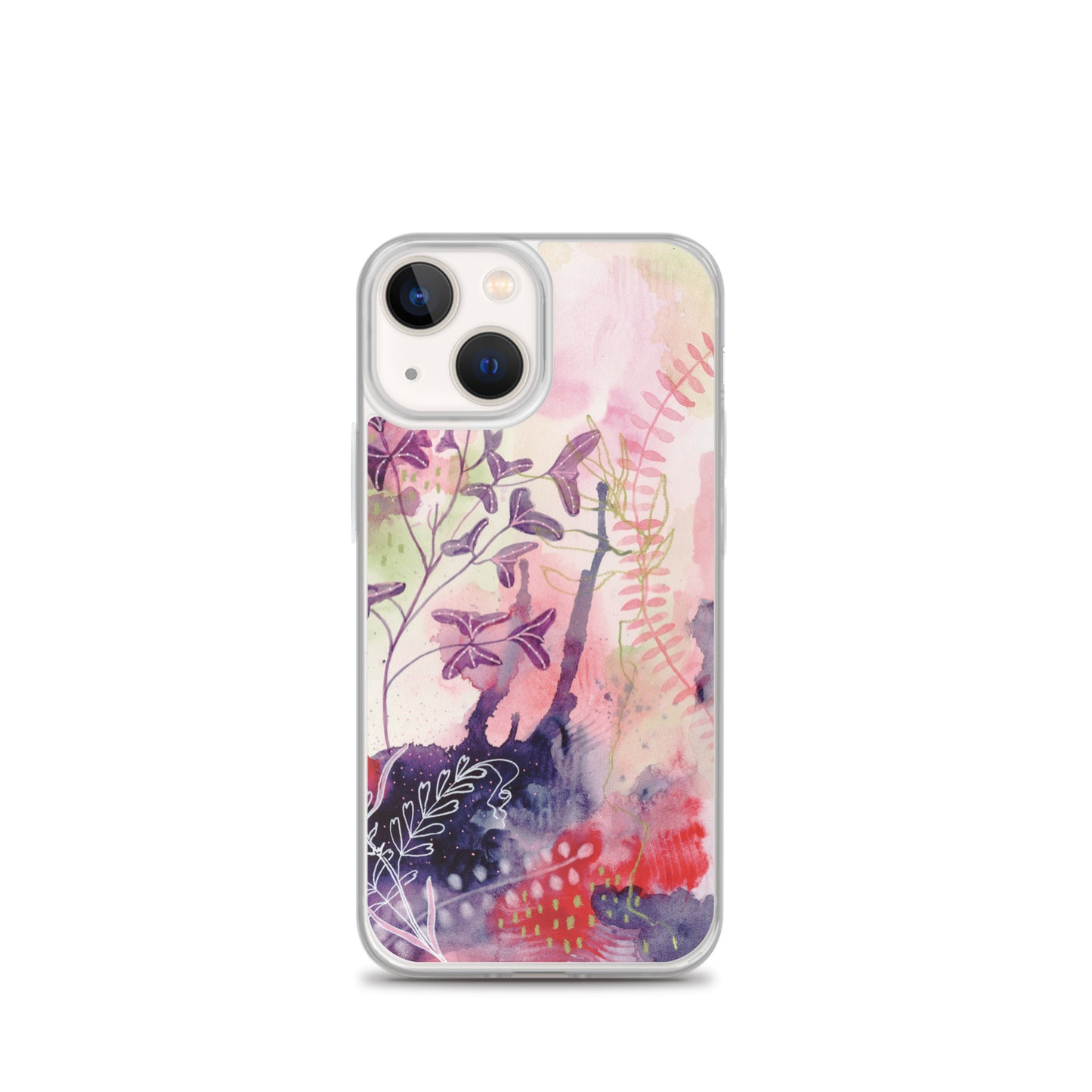 Playful Clear Case for iPhone® - Aquamarine Design - Artistic Gifts for Women - Art by Artist Tania Herrera from Aquamarine Design Studio