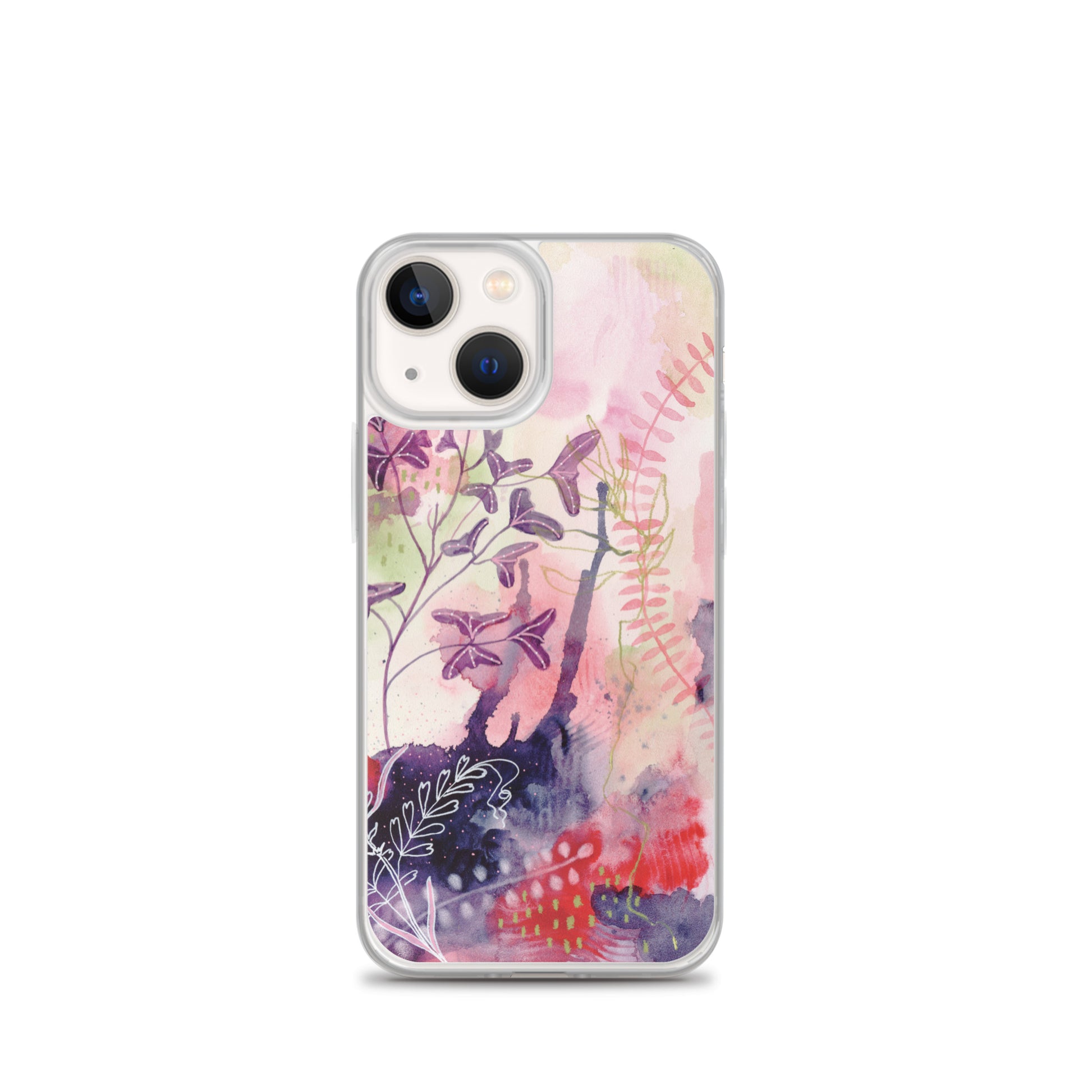 Playful Clear Case for iPhone® - Aquamarine Design - Artistic Gifts for Women - Art by Artist Tania Herrera from Aquamarine Design Studio