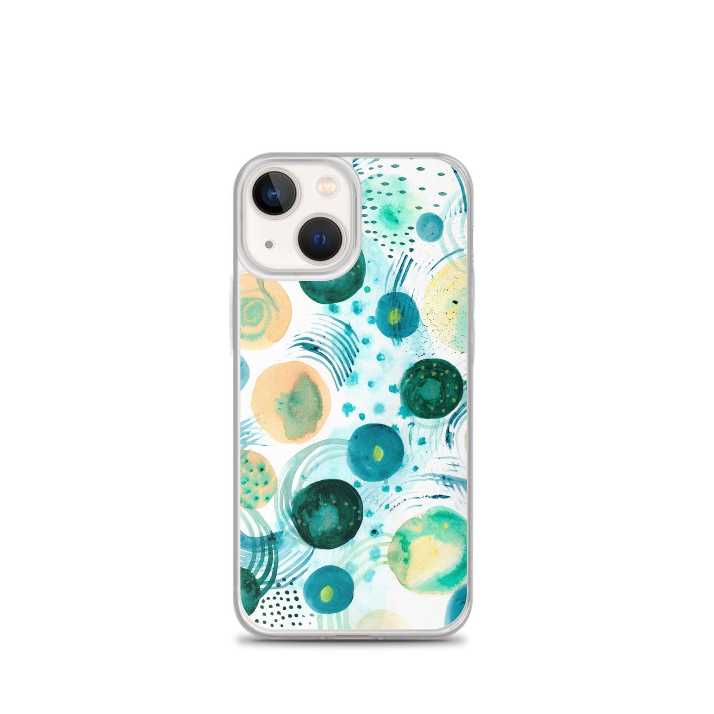 Geometrical Design Clear Case for iPhone® - Aquamarine Design - Artistic Gifts for Women - Art by Artist Tania Herrera from Aquamarine Design Studio
