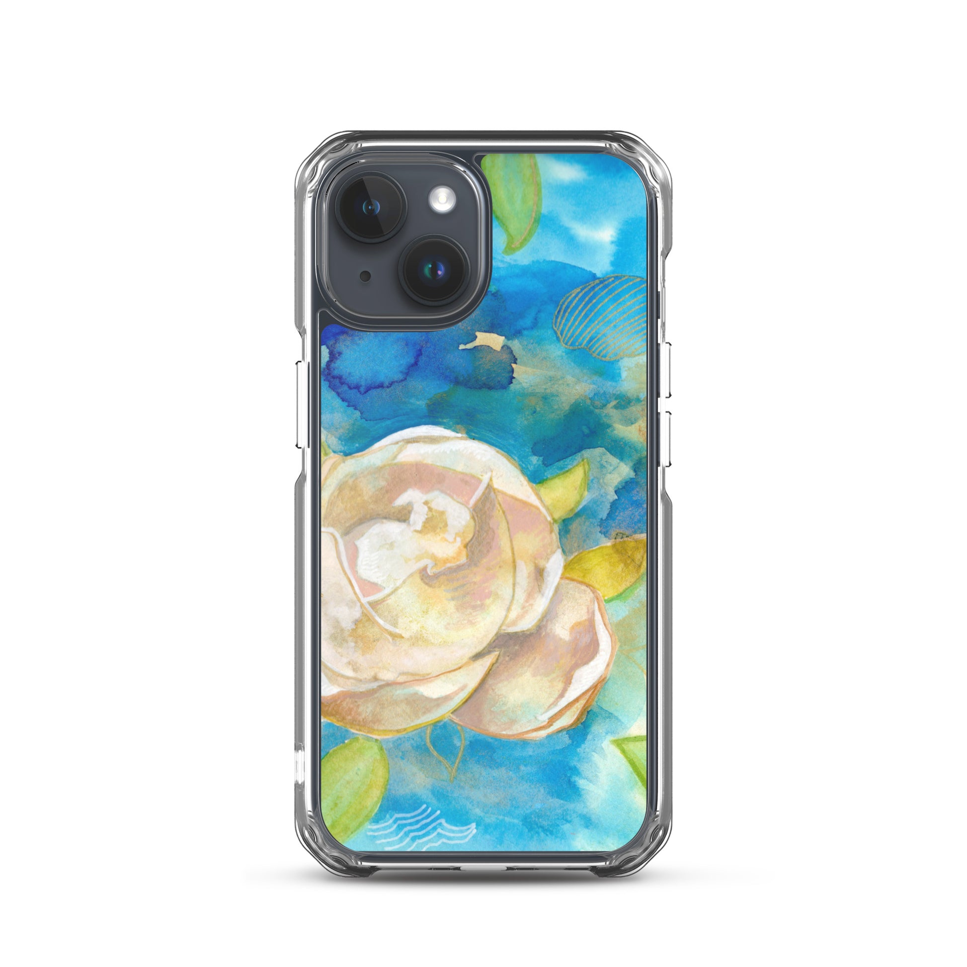 Clear Case for iPhone® - Aquamarine Design - Artistic Gifts for Women - Art by Artist Tania Herrera from Aquamarine Design Studio