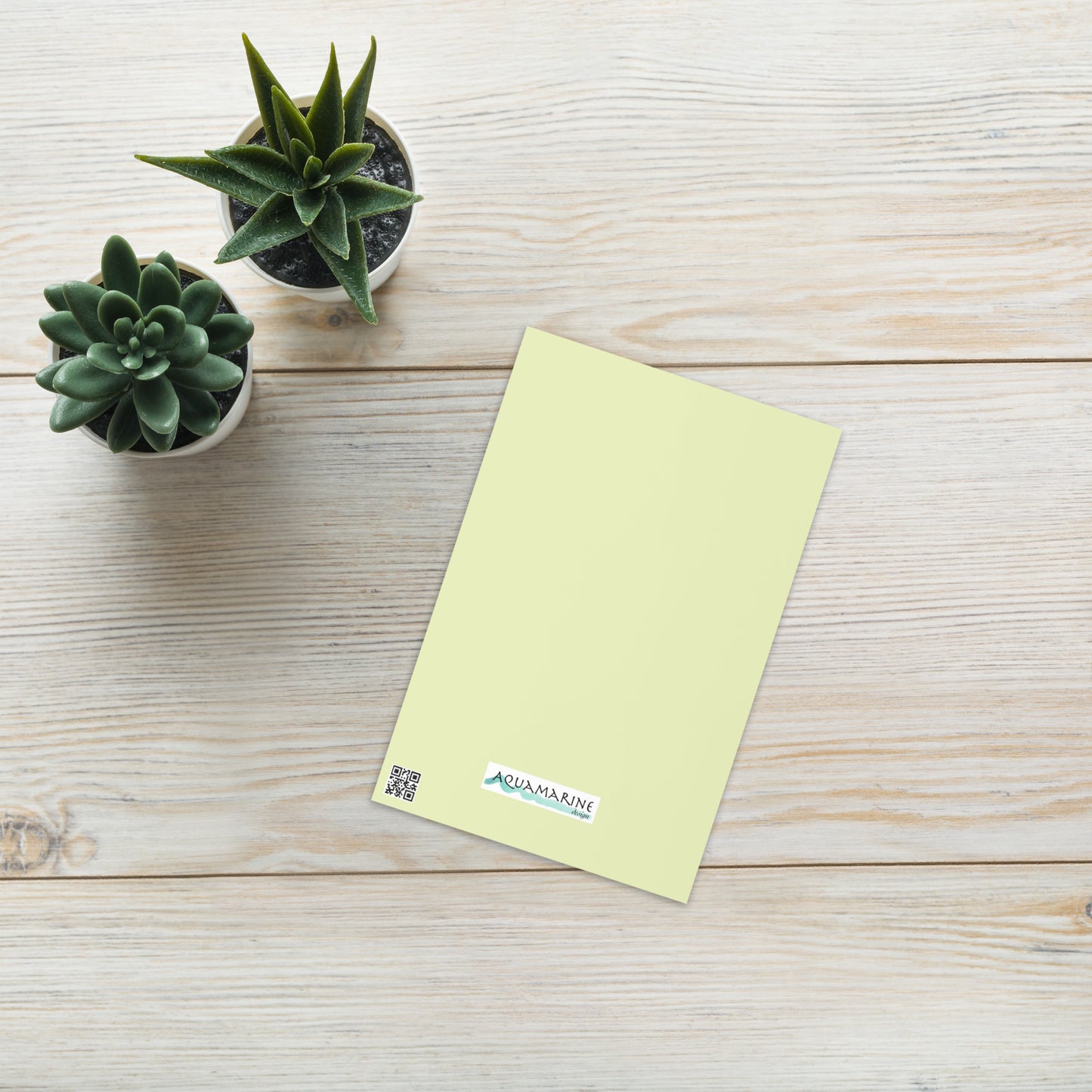 Mother's Day Greeting card II - Aquamarine Design - Artistic Gifts for Women - Art by Artist Tania Herrera from Aquamarine Design Studio