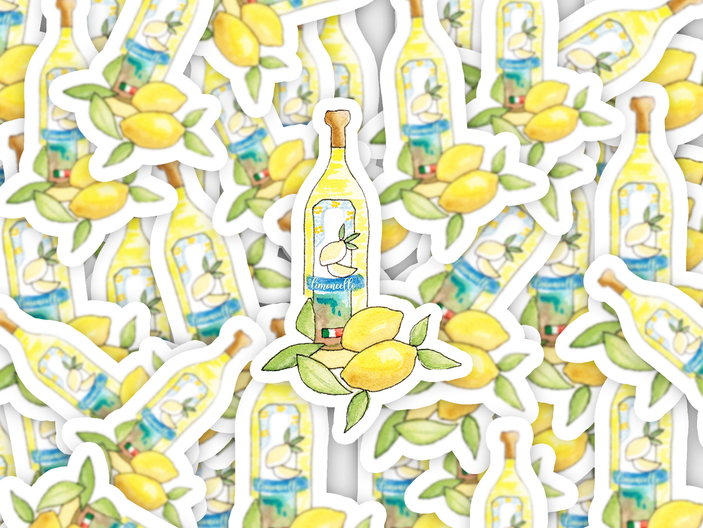Limoncello Bubble-free stickers