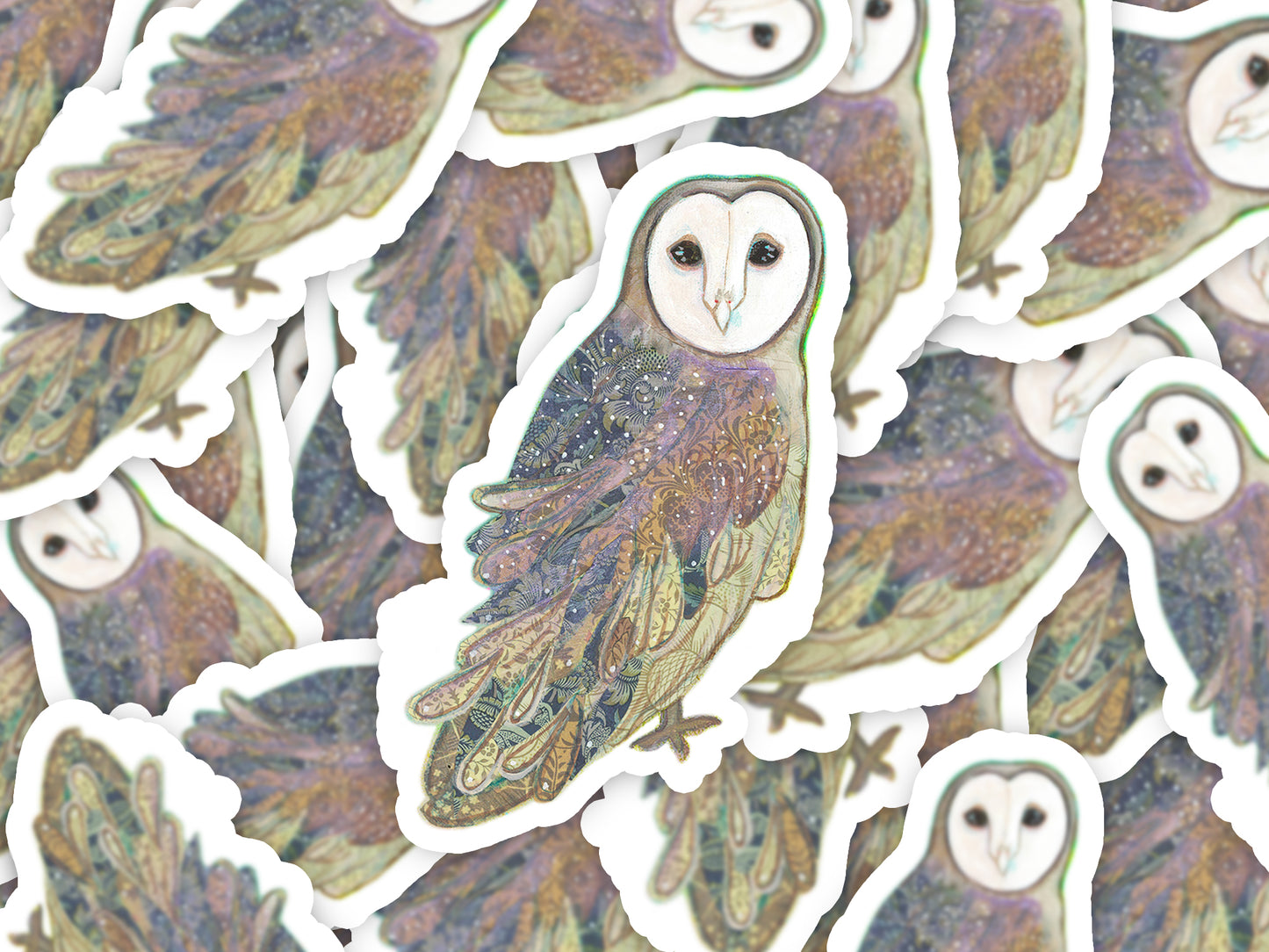 Owl Bubble-free stickers