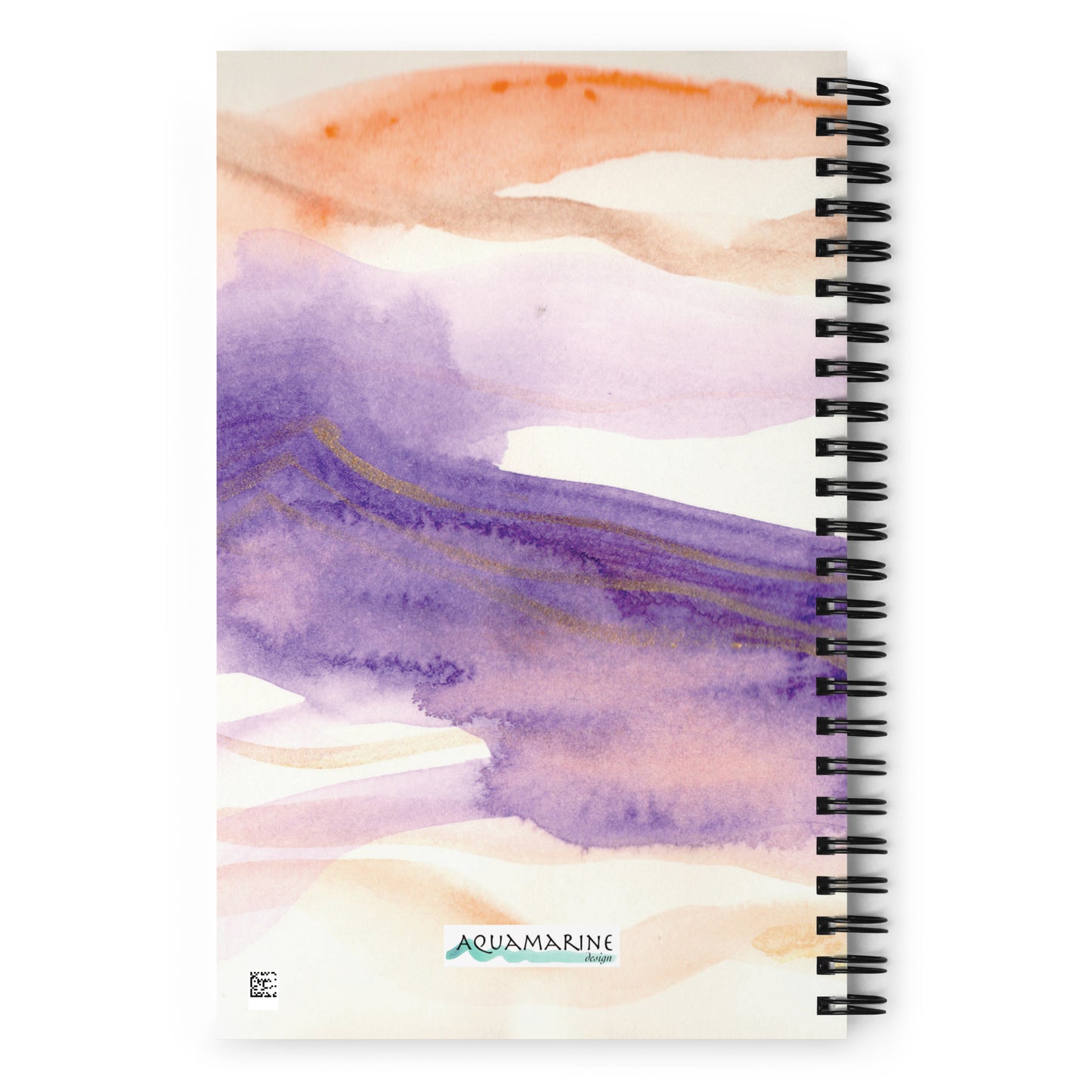Achieve your Dreams Spiral notebook - Aquamarine Design - Artistic Gifts for Women - Art by Artist Tania Herrera from Aquamarine Design Studio