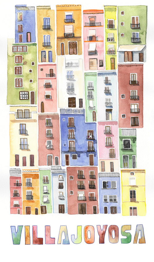 Villajoyosa - Art Print