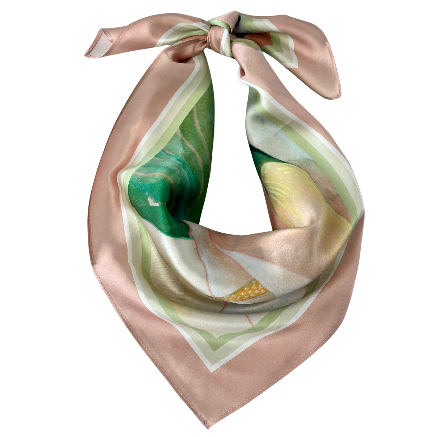 White Callas Scarf