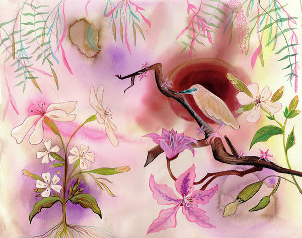 Beautiful Garden - Art Print - Aquamarine Design - Artistic Gifts for Women - Art by Artist Tania Herrera from Aquamarine Design Studio