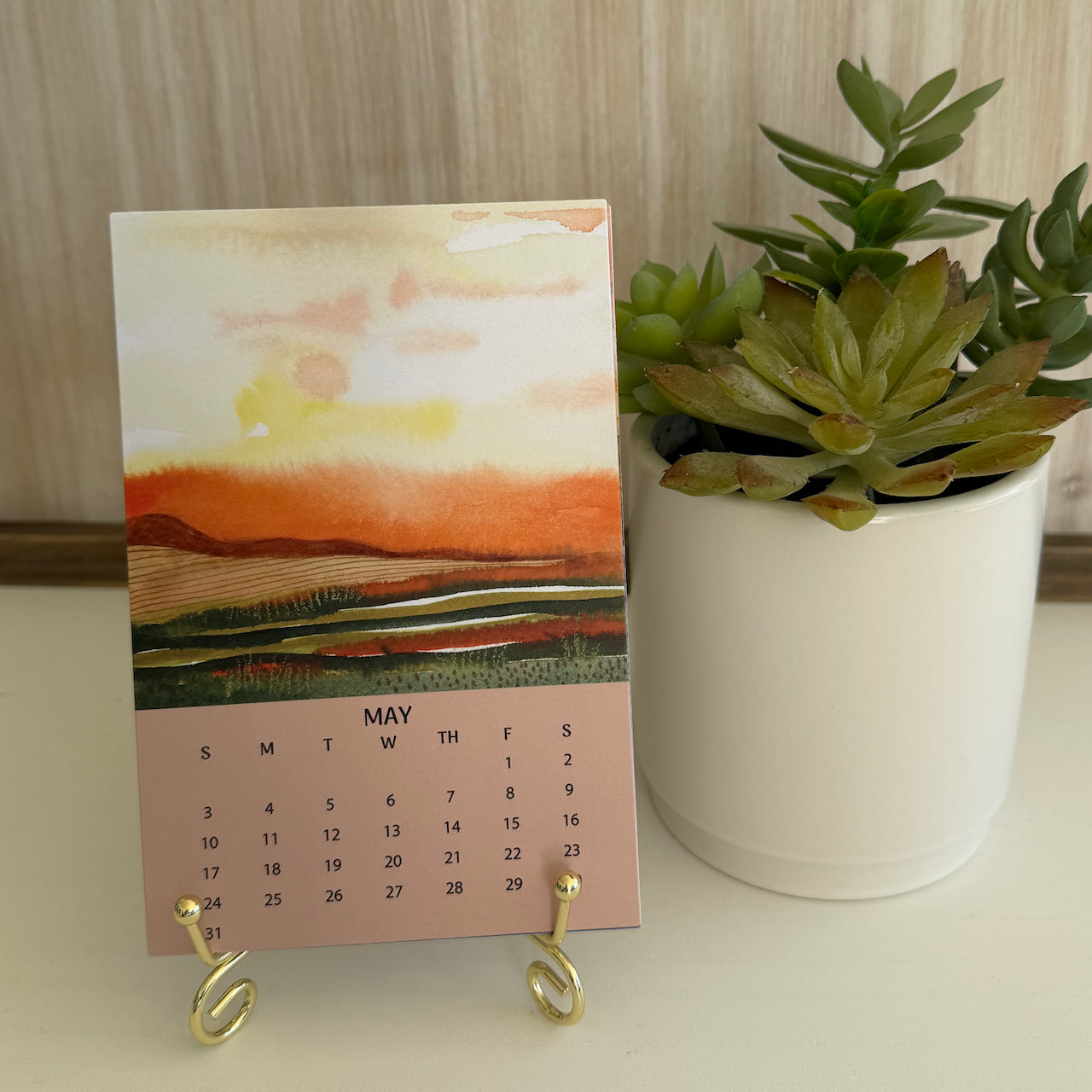 2026 Desk Calendar- Dreamscapes