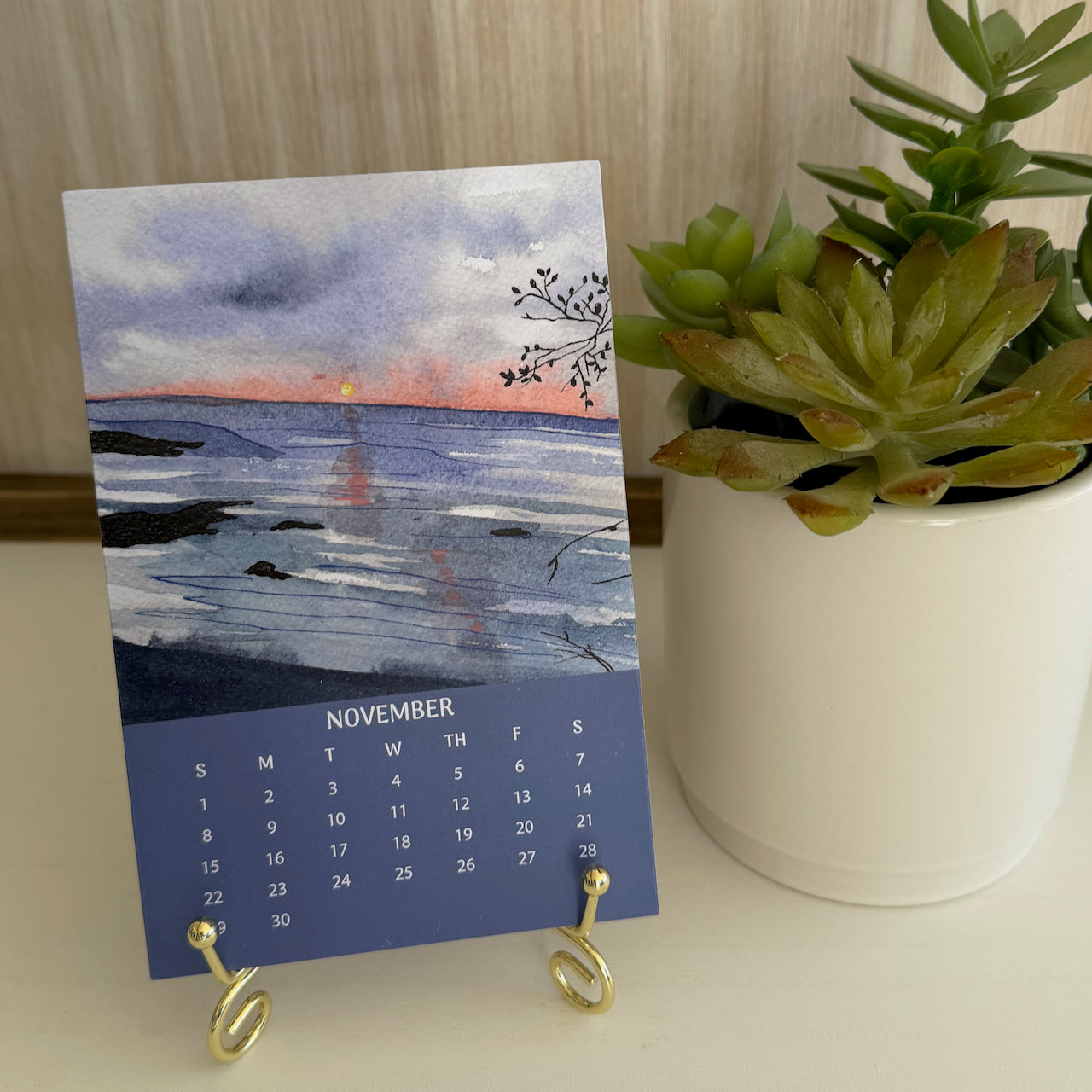2026 Desk Calendar- Dreamscapes