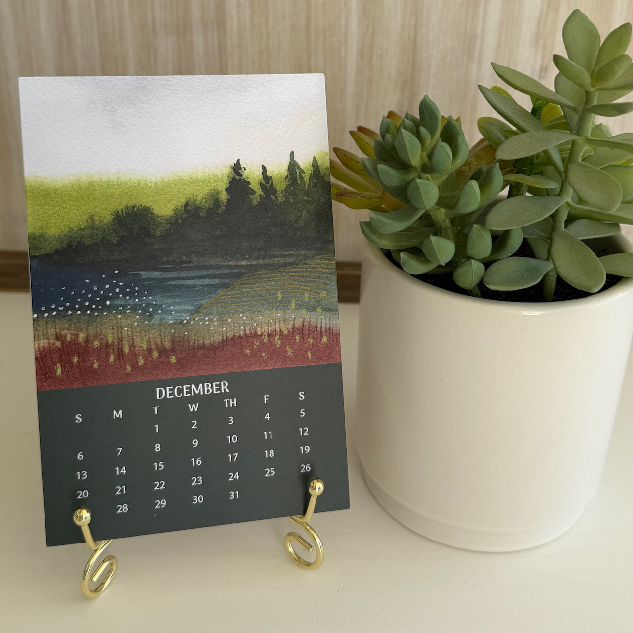 2026 Desk Calendar- Dreamscapes