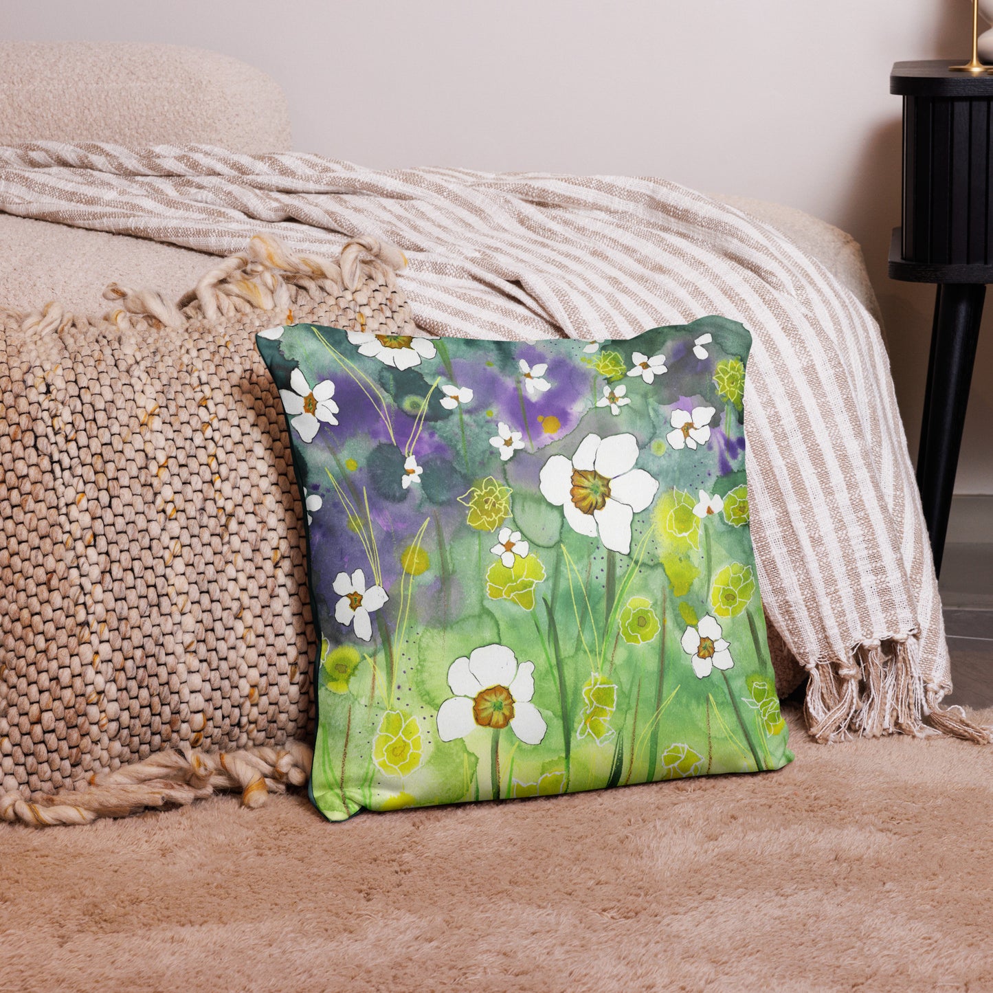 Daffodils Basic Pillow