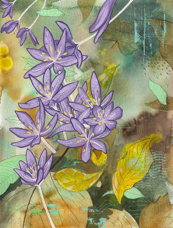 Autumn Crocus - Art Print