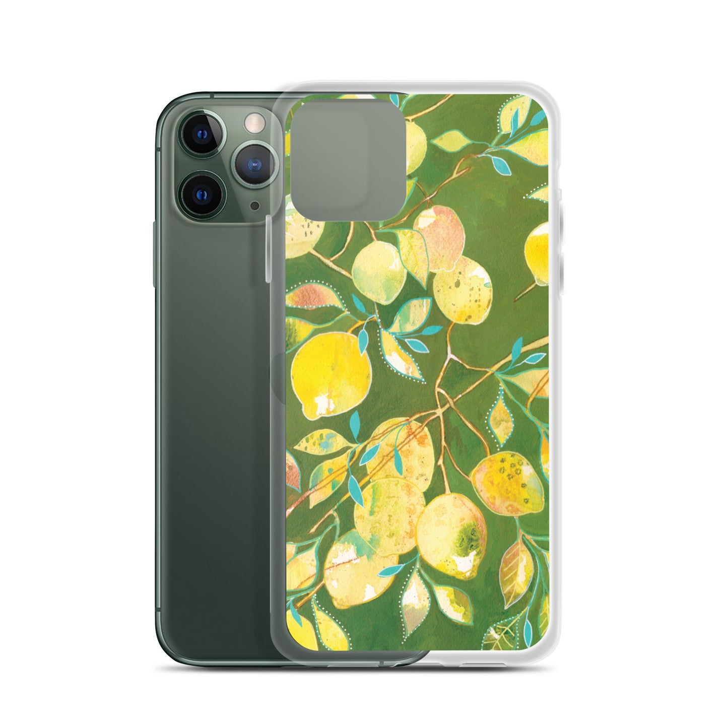 Sorrento Lemons Clear Case for iPhone®