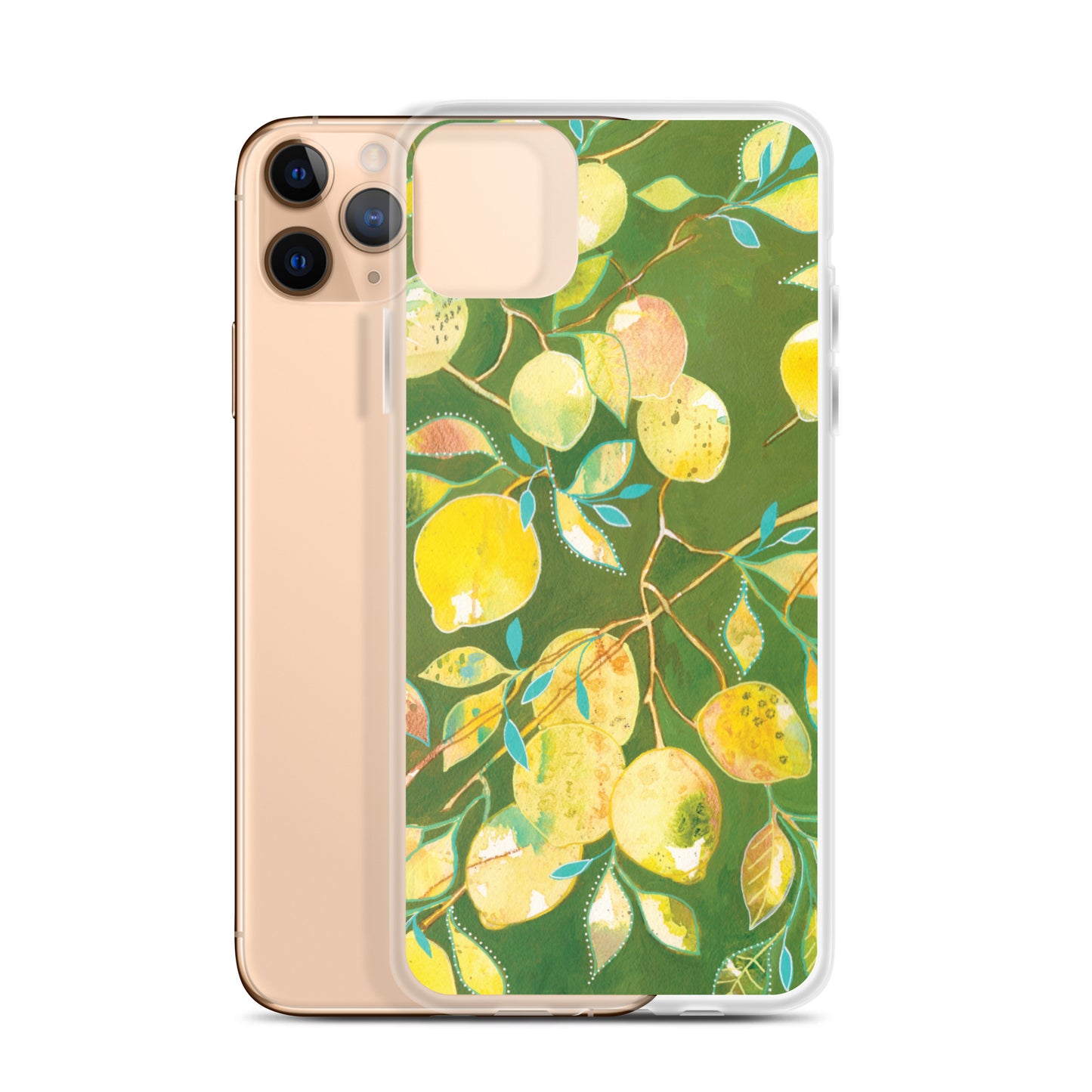 Sorrento Lemons Clear Case for iPhone®