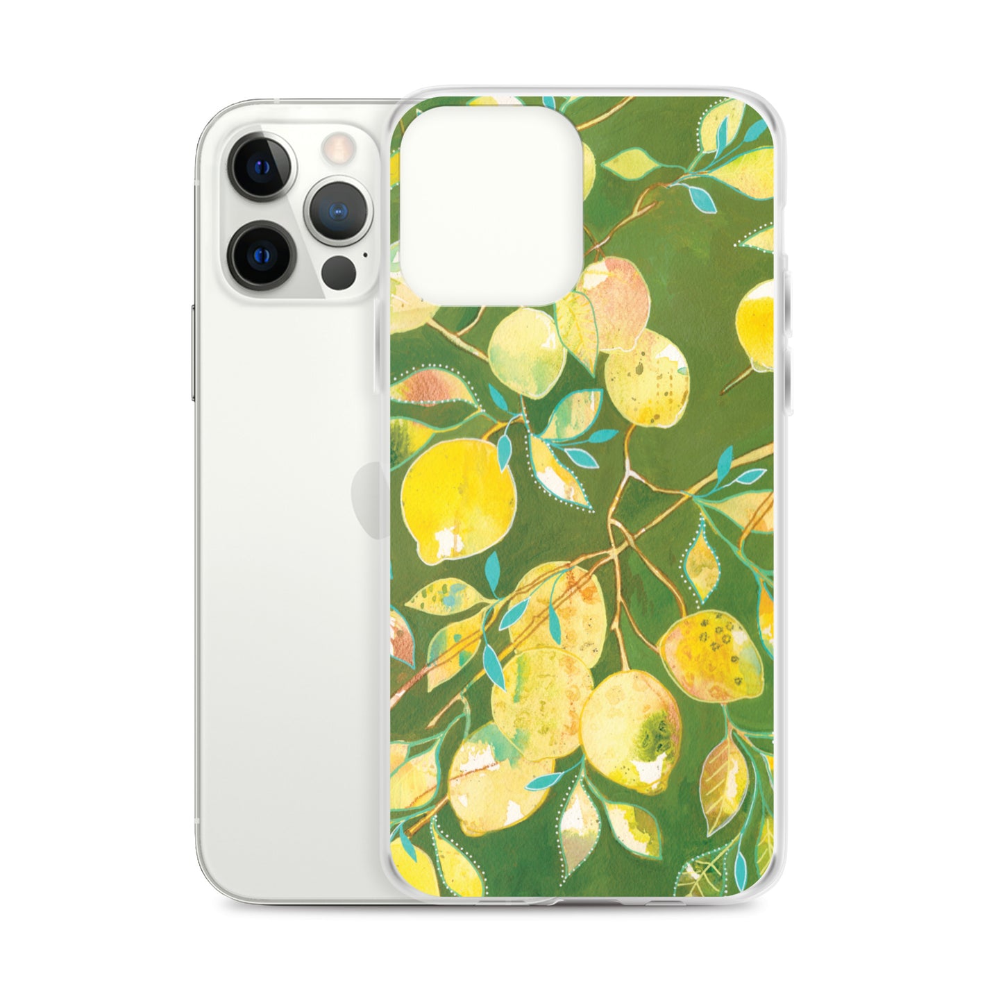 Sorrento Lemons Clear Case for iPhone®