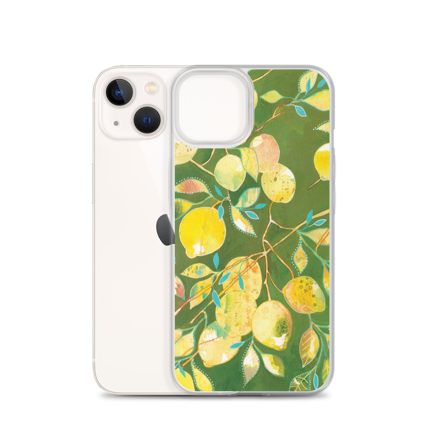 Sorrento Lemons Clear Case for iPhone®