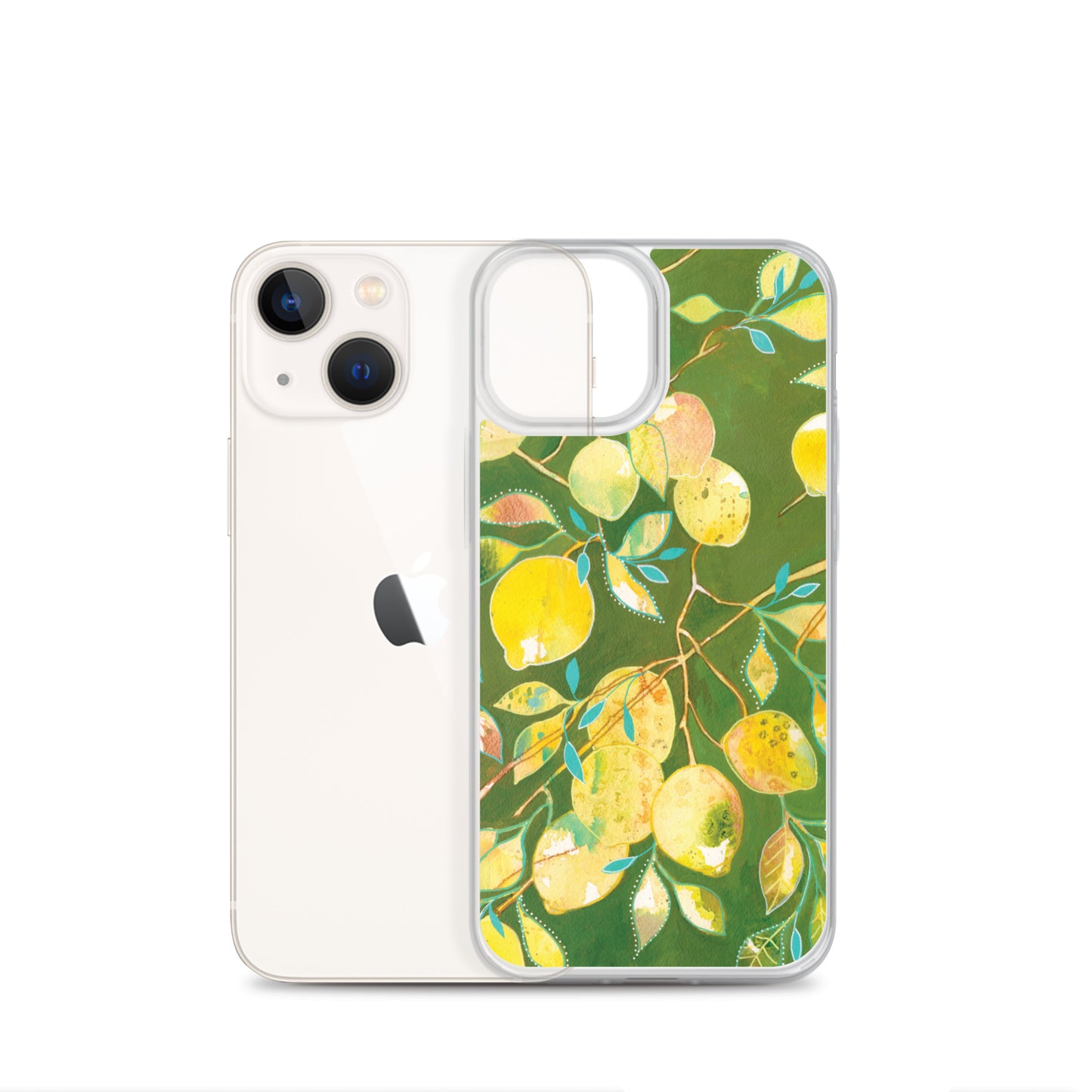 Sorrento Lemons Clear Case for iPhone®