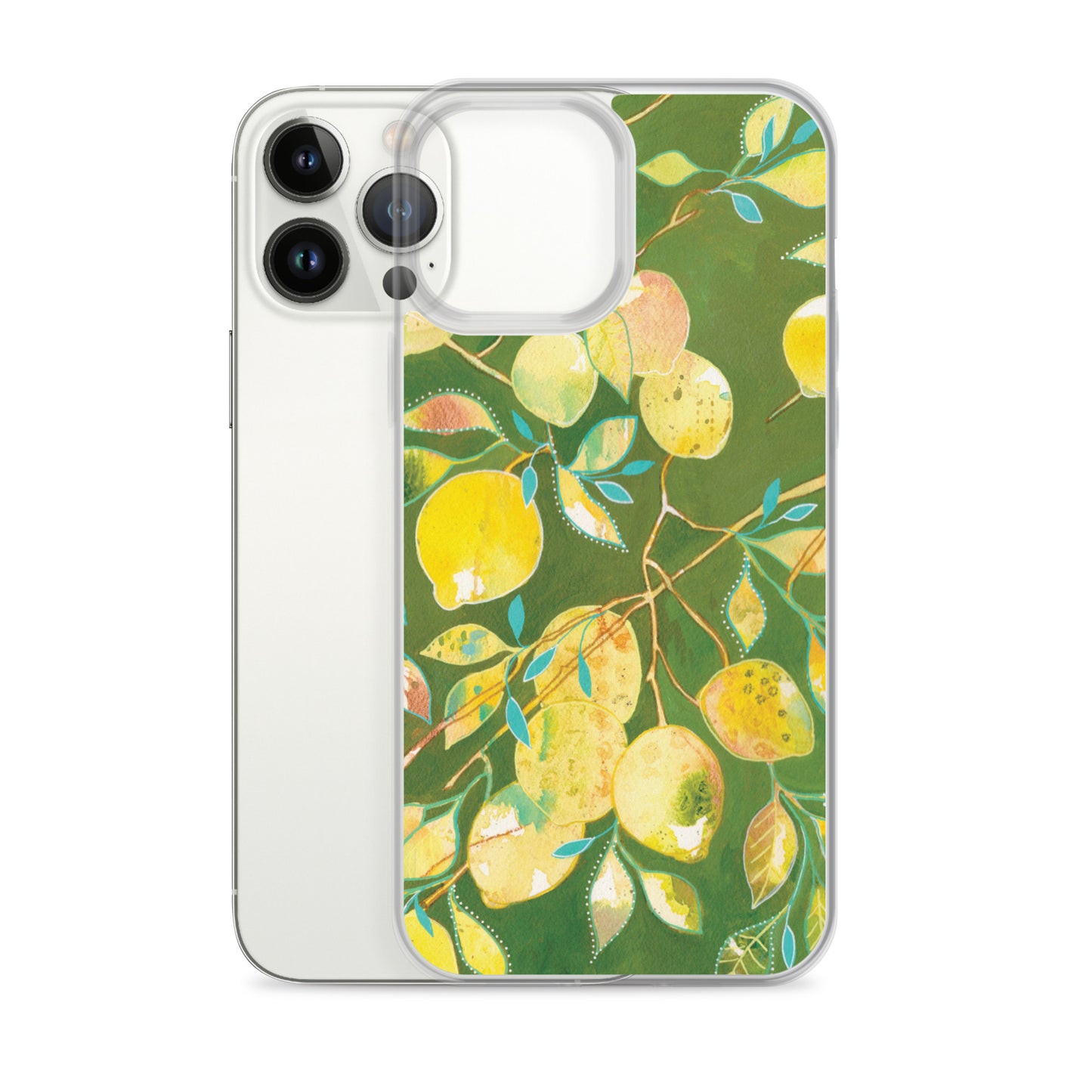 Sorrento Lemons Clear Case for iPhone®