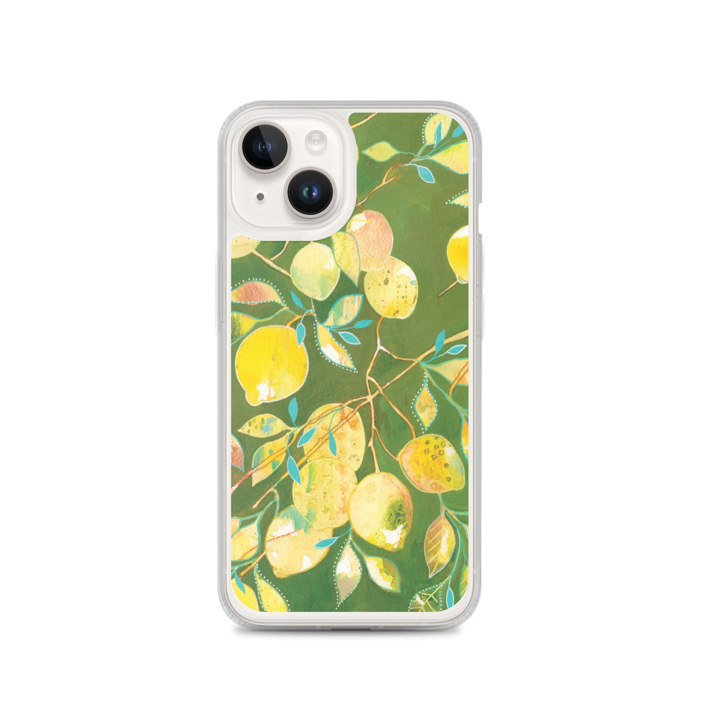 Sorrento Lemons Clear Case for iPhone®