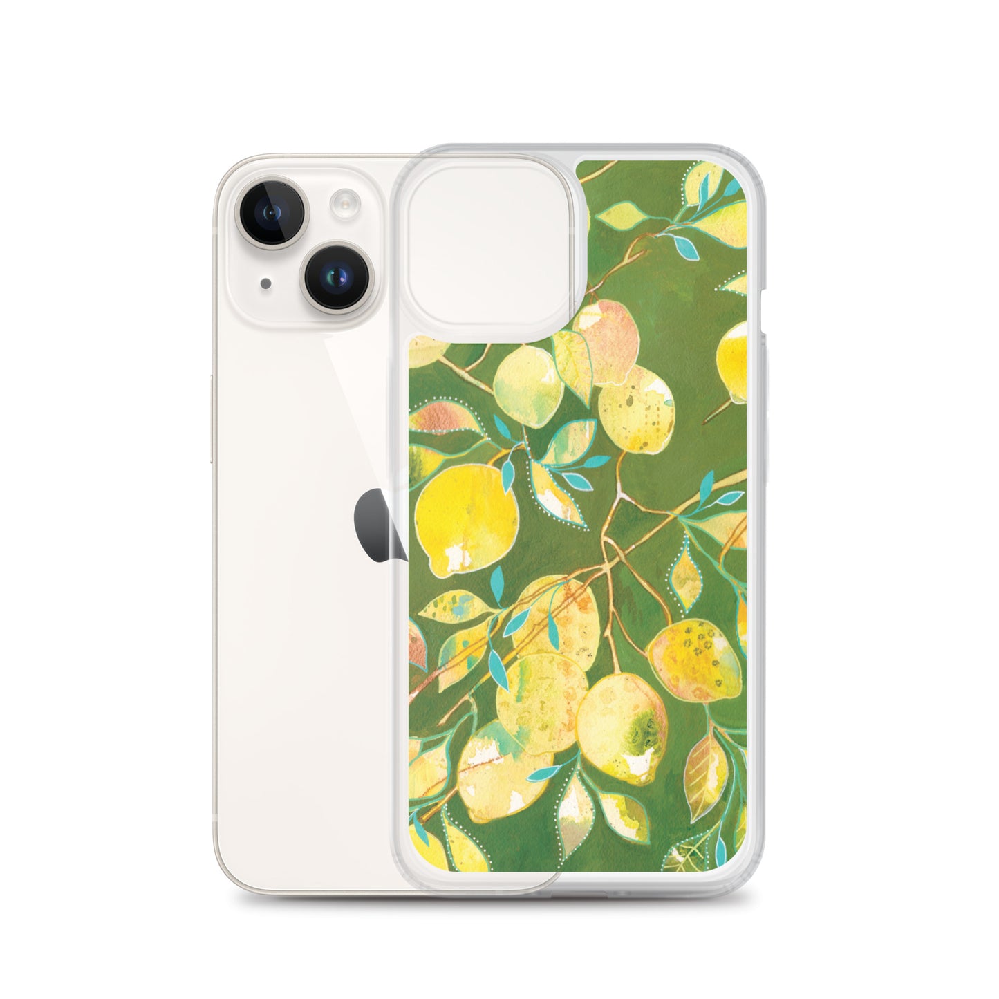 Sorrento Lemons Clear Case for iPhone®