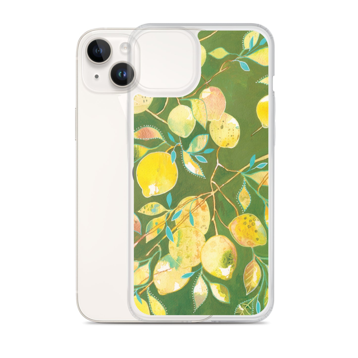 Sorrento Lemons Clear Case for iPhone®