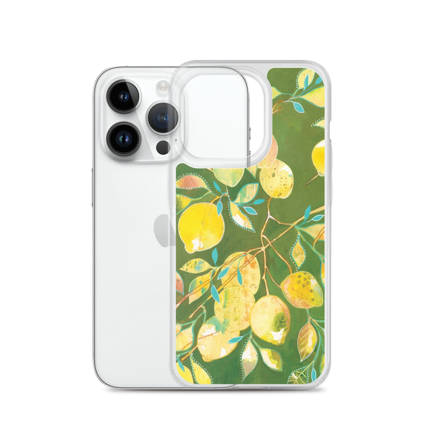 Sorrento Lemons Clear Case for iPhone®