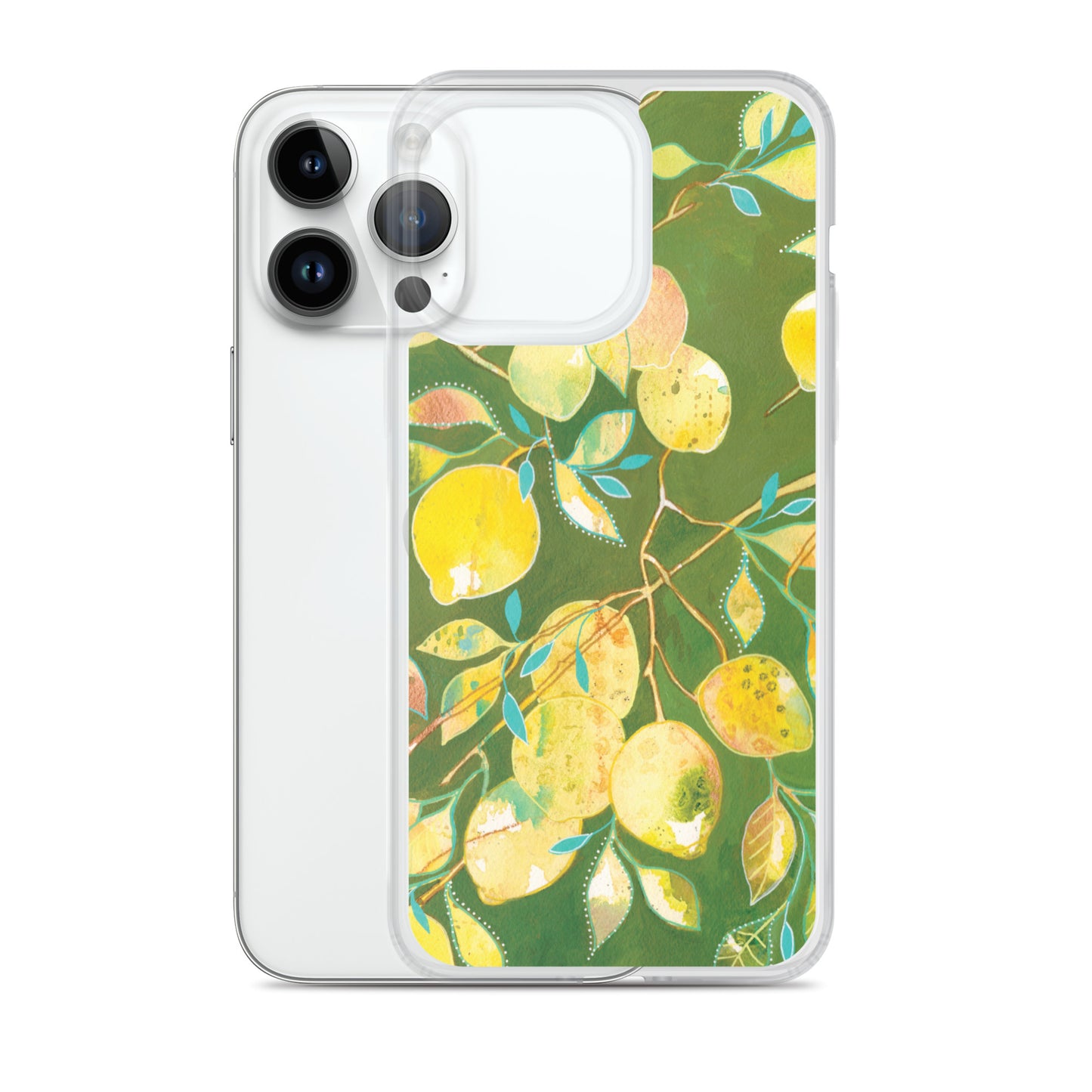 Sorrento Lemons Clear Case for iPhone®